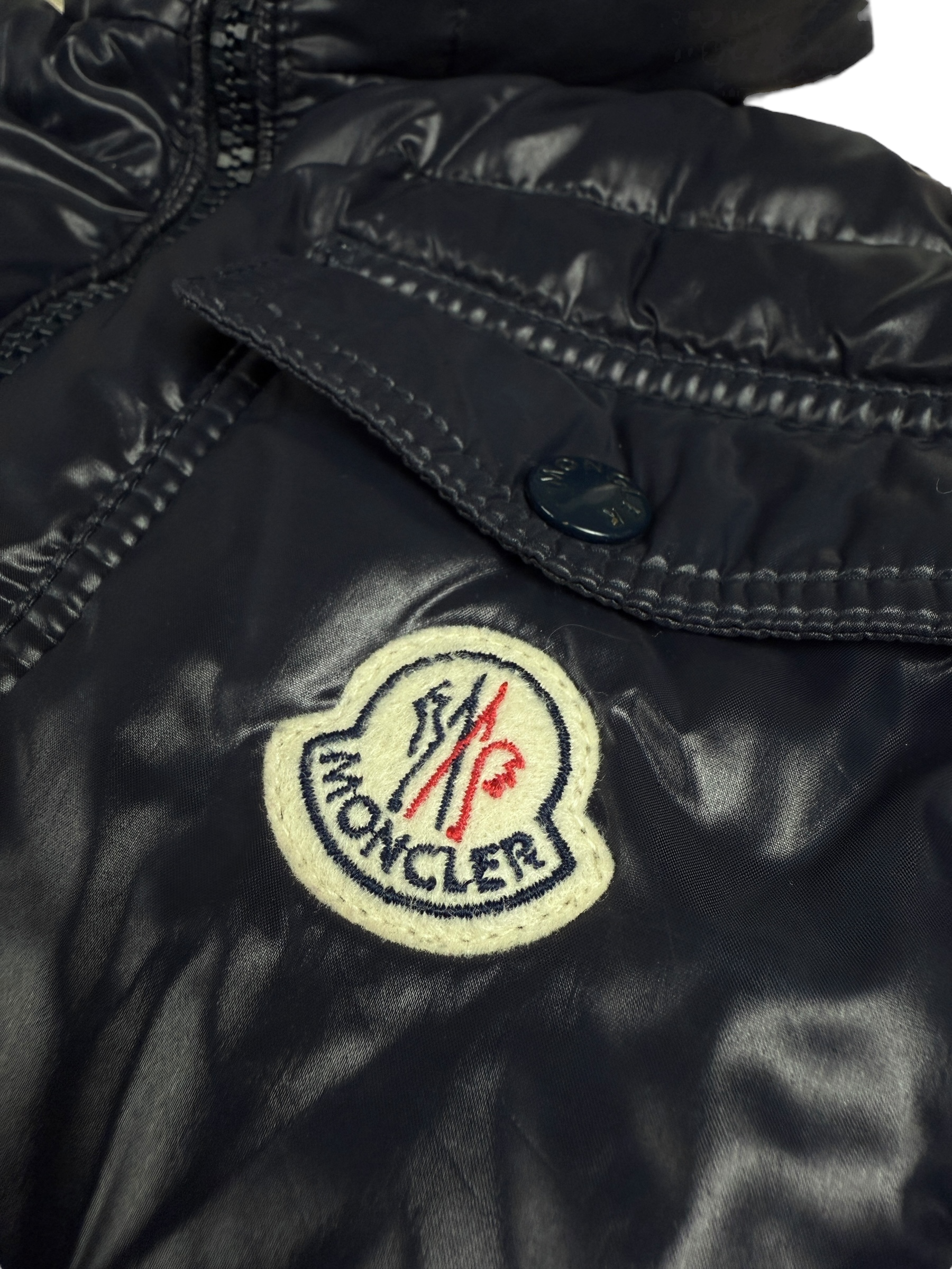 Doudoune Moncler marine taille 2 - Vue de dos