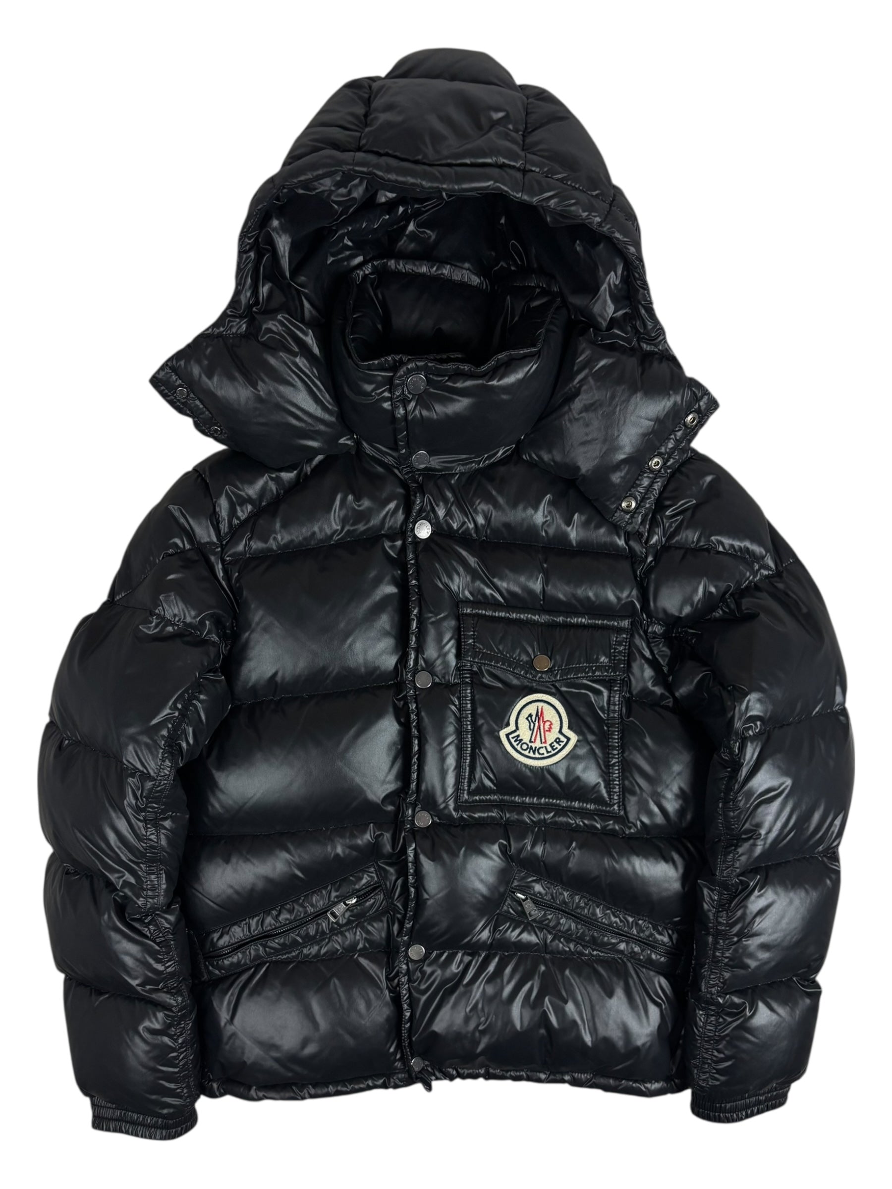 Doudoune Moncler noir taille 3 - Vue de face