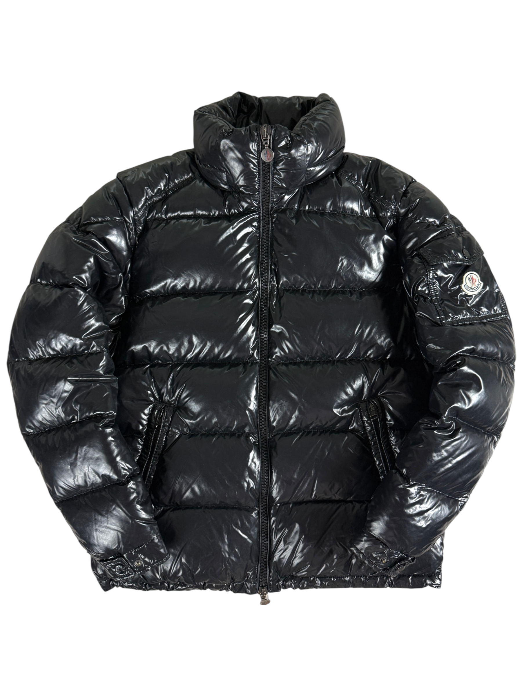 Doudoune Moncler noir taille 4 - Vue de face