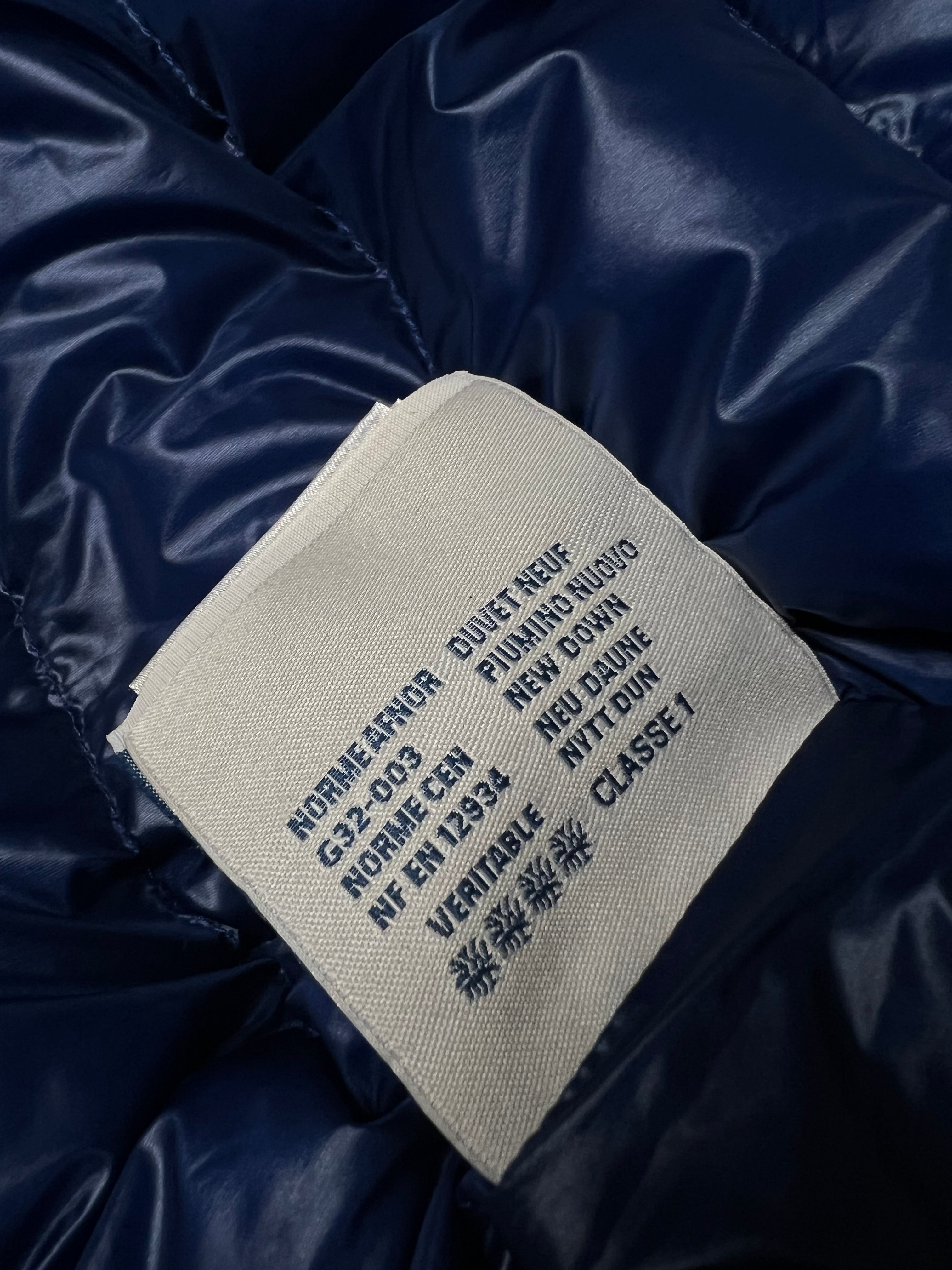 Gilet Moncler bleu taille S - Vue 6