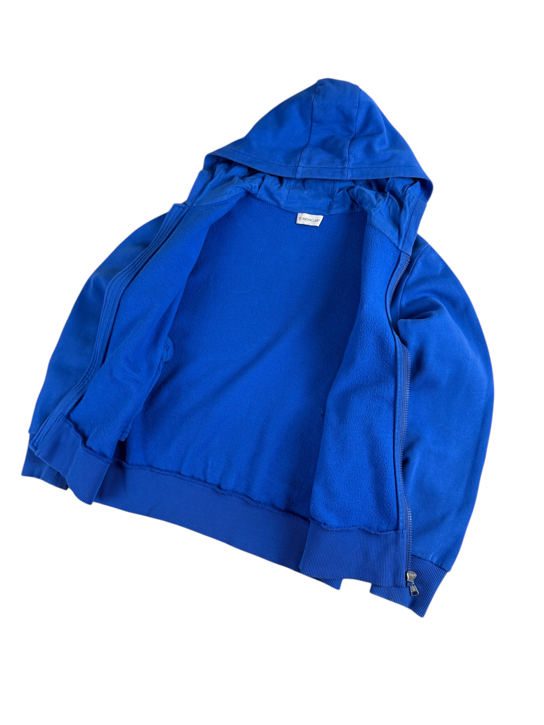 Gilet Moncler bleu taille XS - Vue de dos