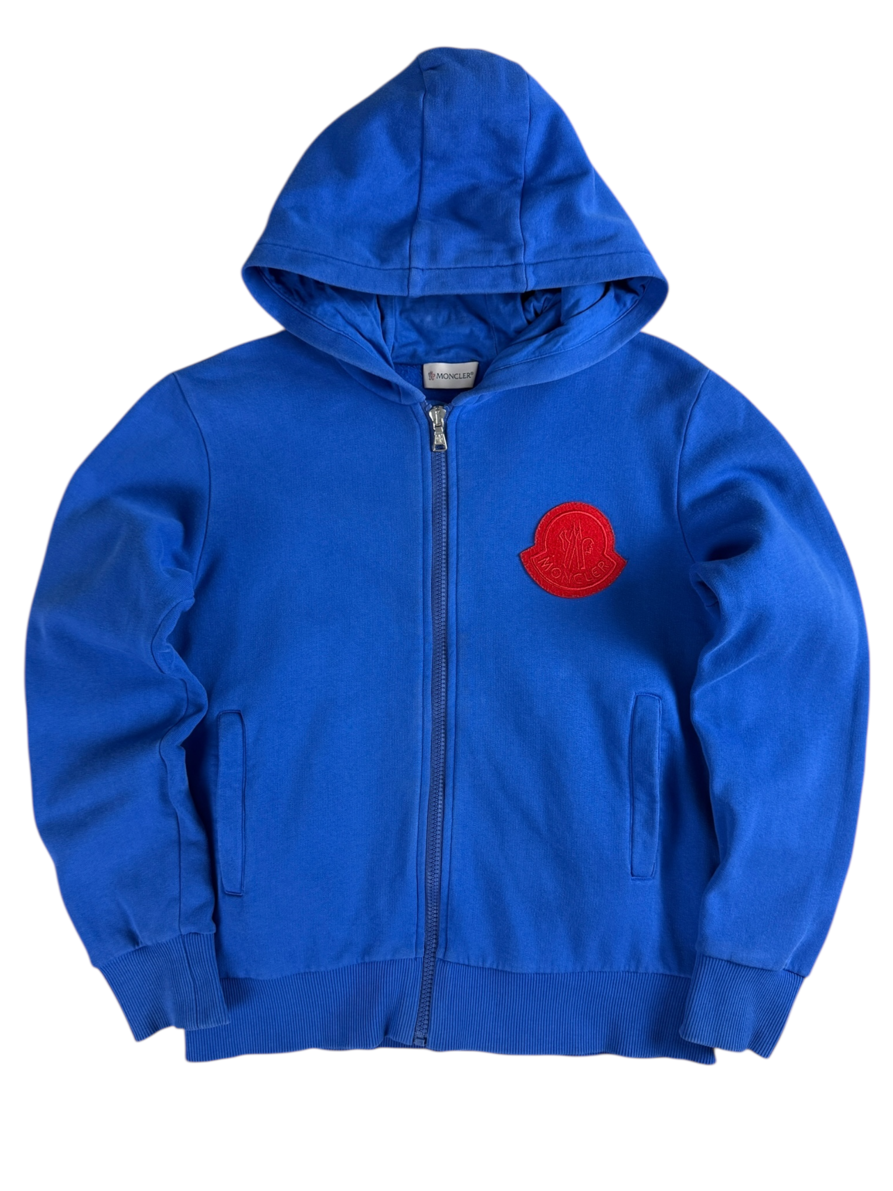 Gilet Moncler bleu taille XS - Vue de face