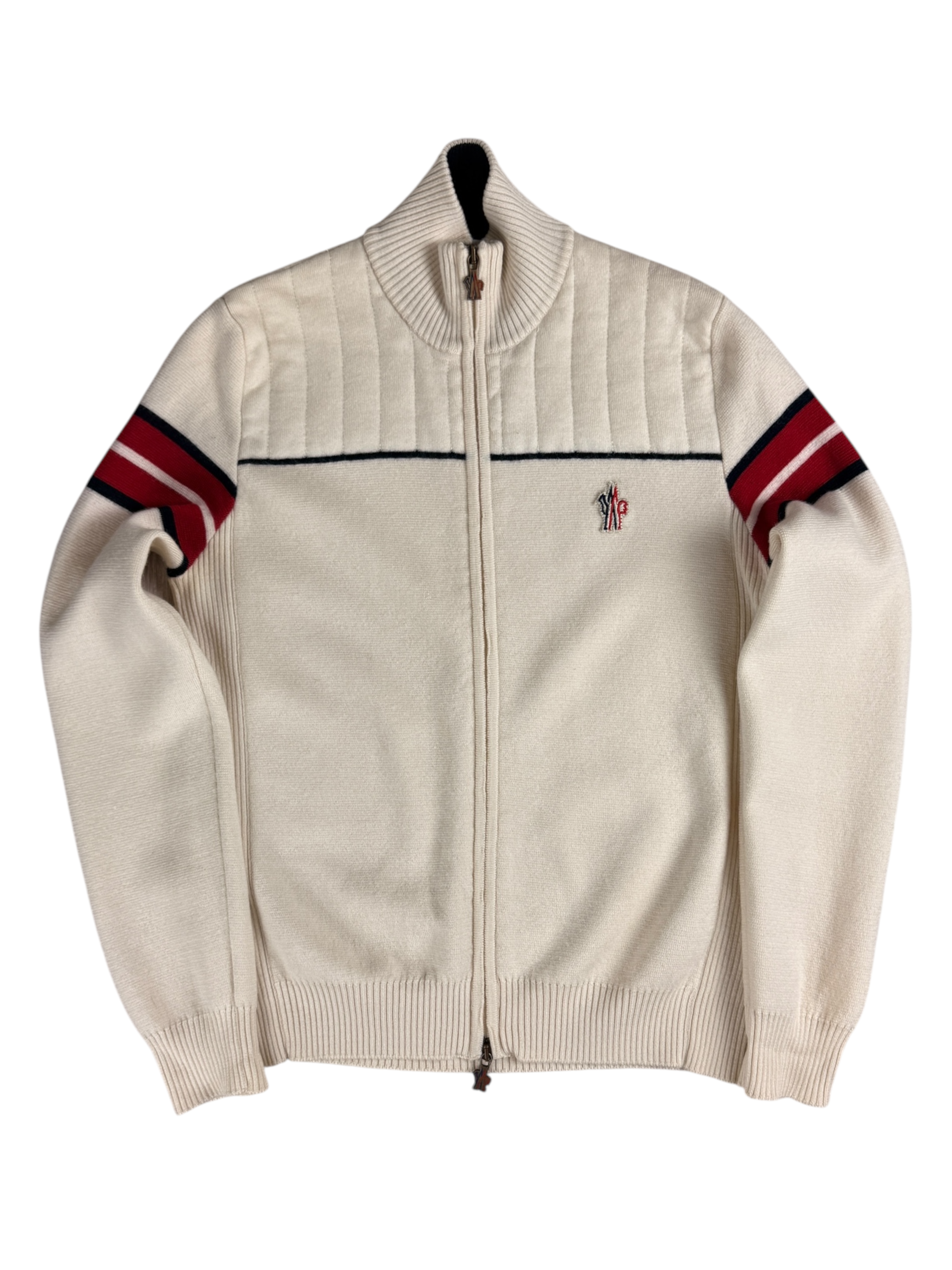 Gilet Moncler crème taille M - Vue de face