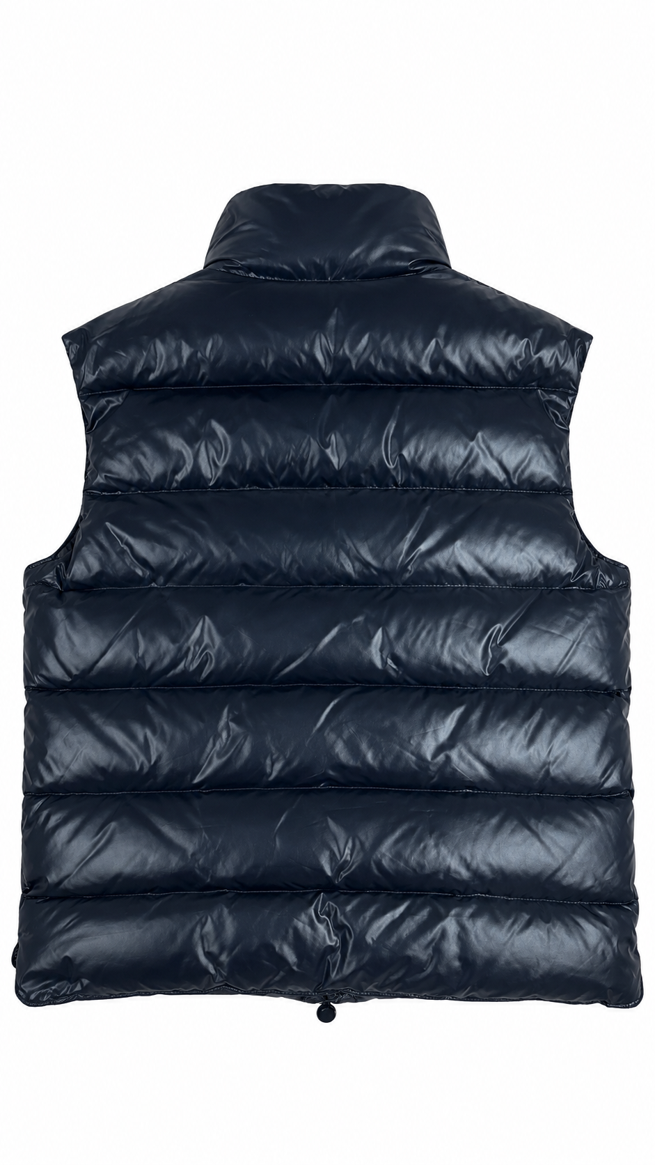 Gilet Doudoune Moncler Tib marine taille 3, vue de dos — vue 2
