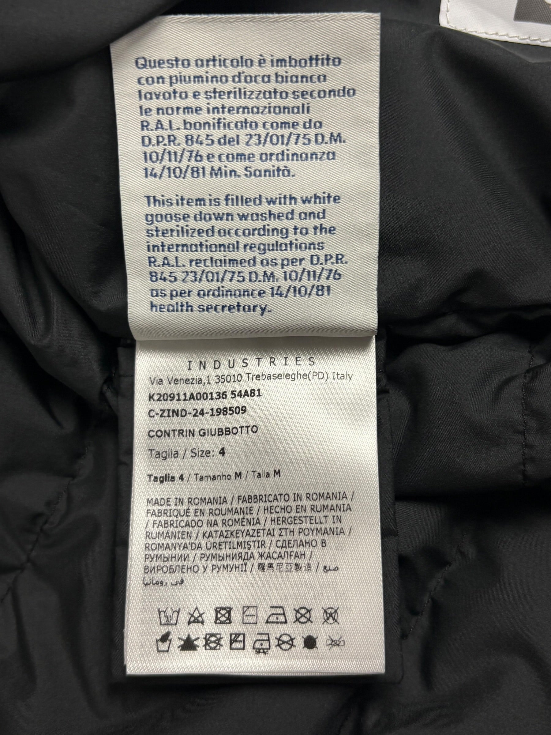 Gilet Moncler gris taille 4 - Vue 6