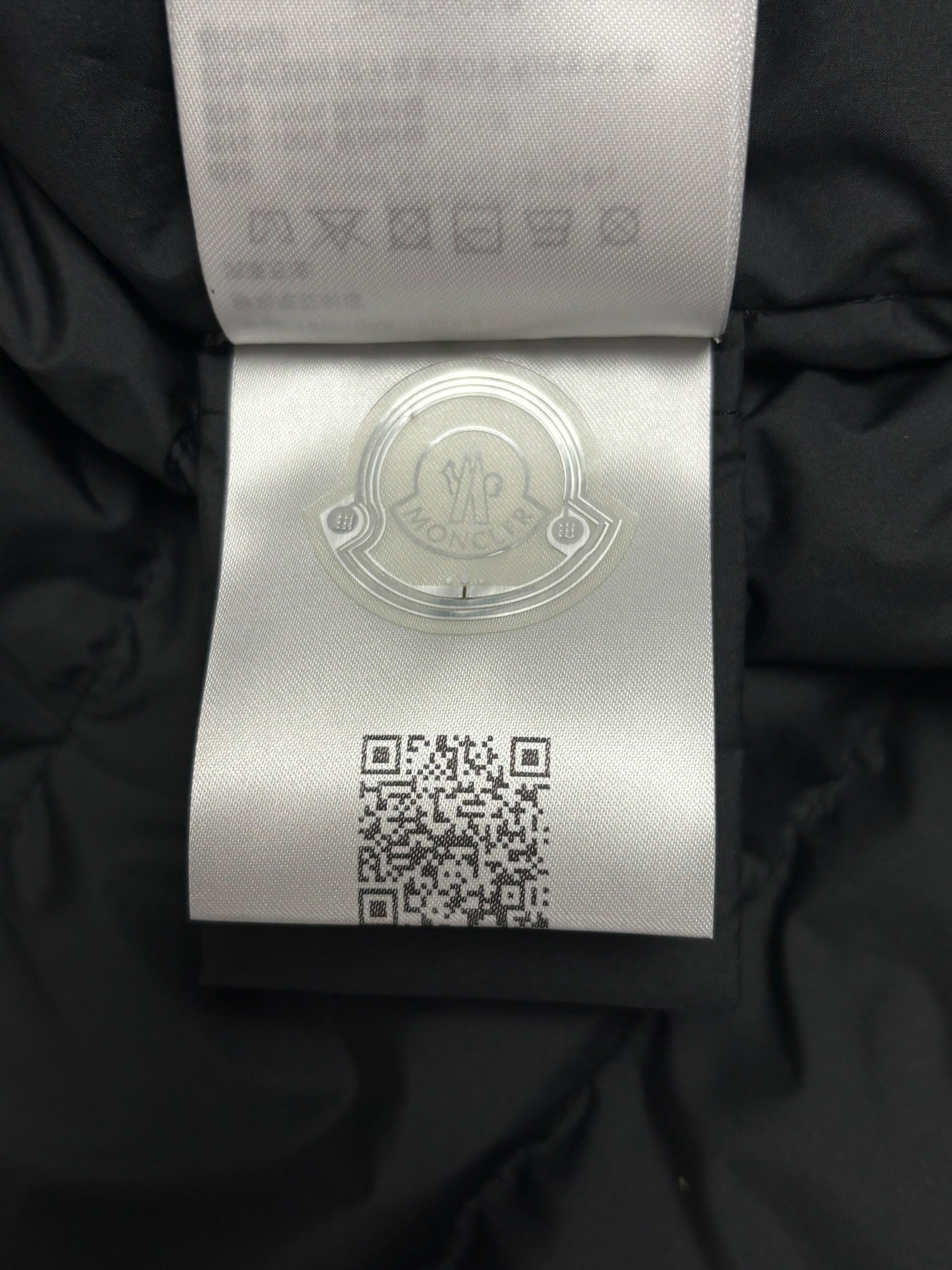 Gilet Moncler gris taille 4 - Vue côté