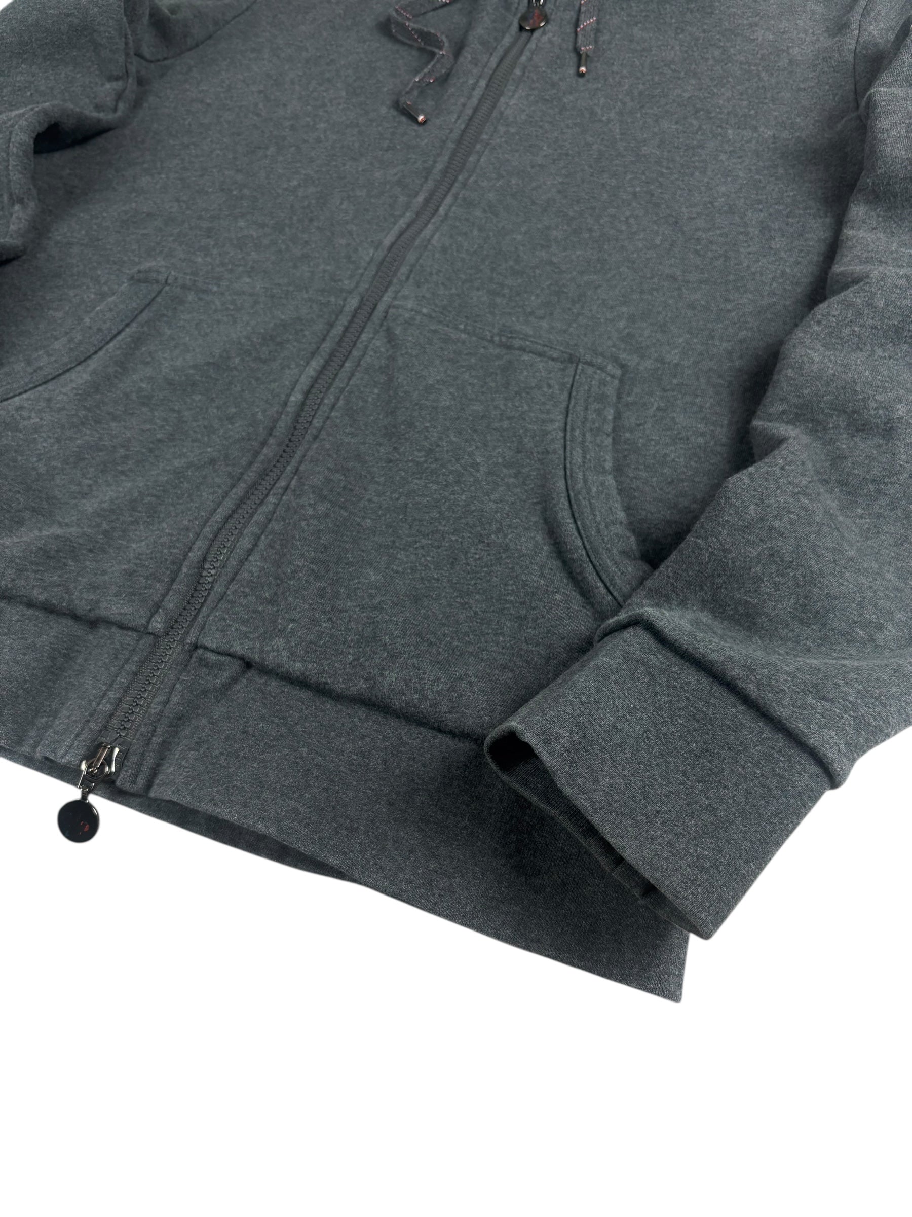 Gilet Moncler gris taille L - Détail
