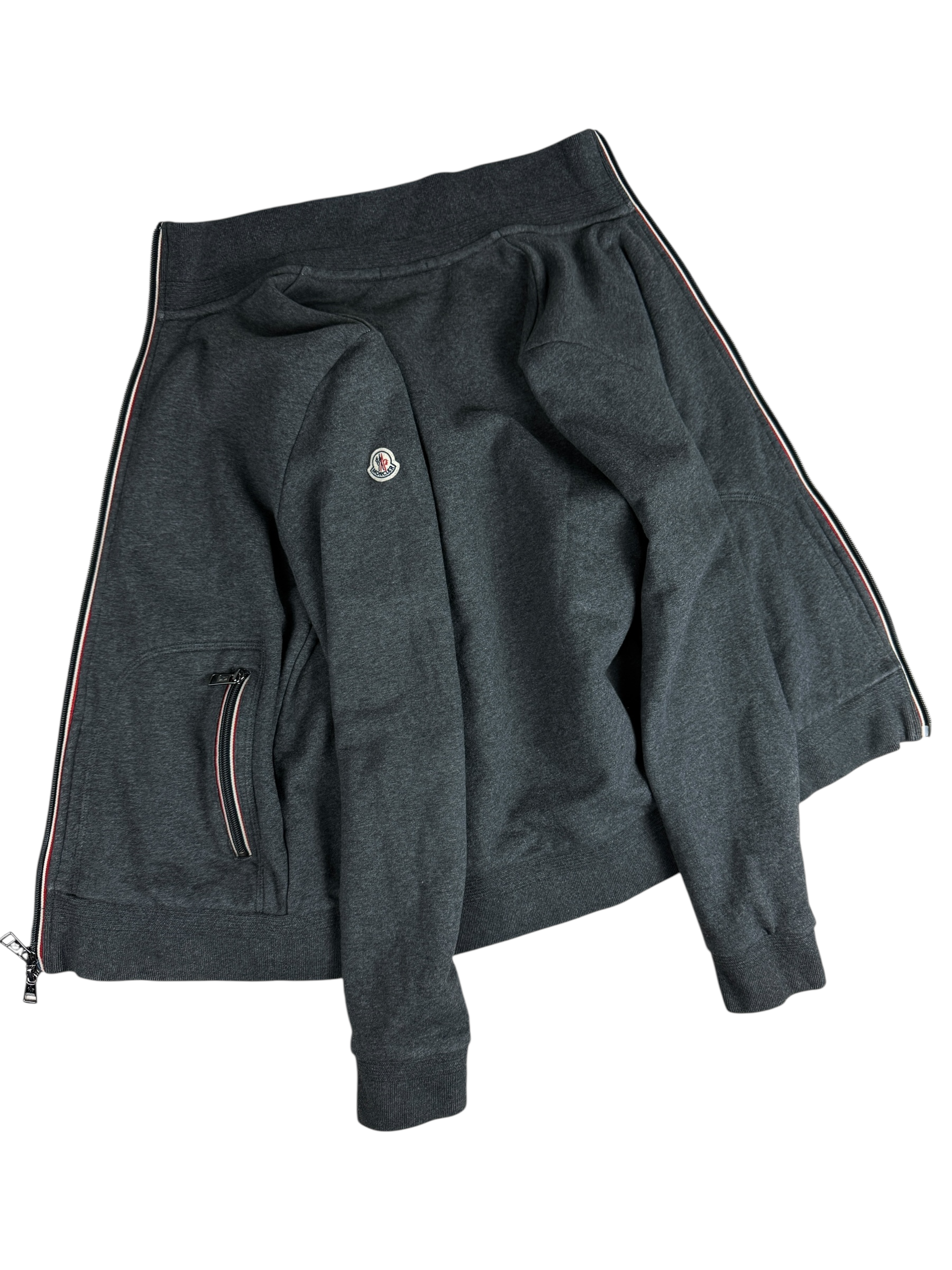 Gilet Moncler gris taille S - Vue de dos