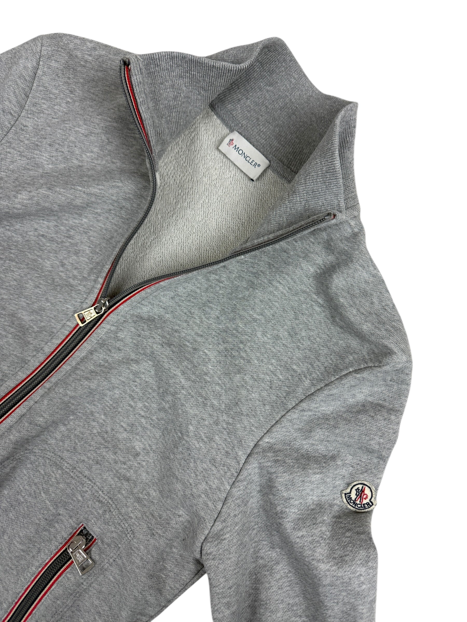 Gilet Moncler gris taille S - Vue de dos