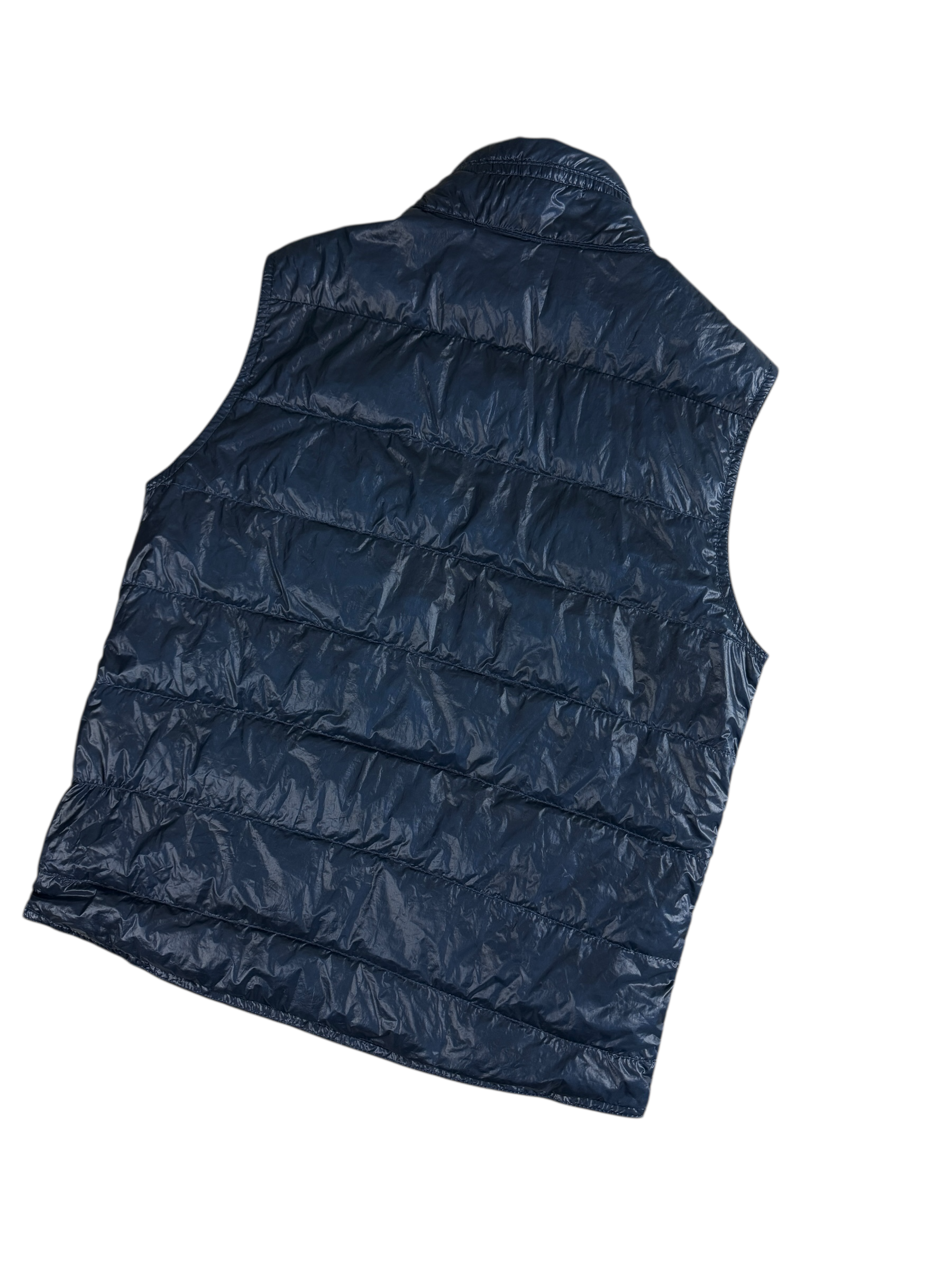 Gilet Moncler marine taille 12 ans - Vue de dos
