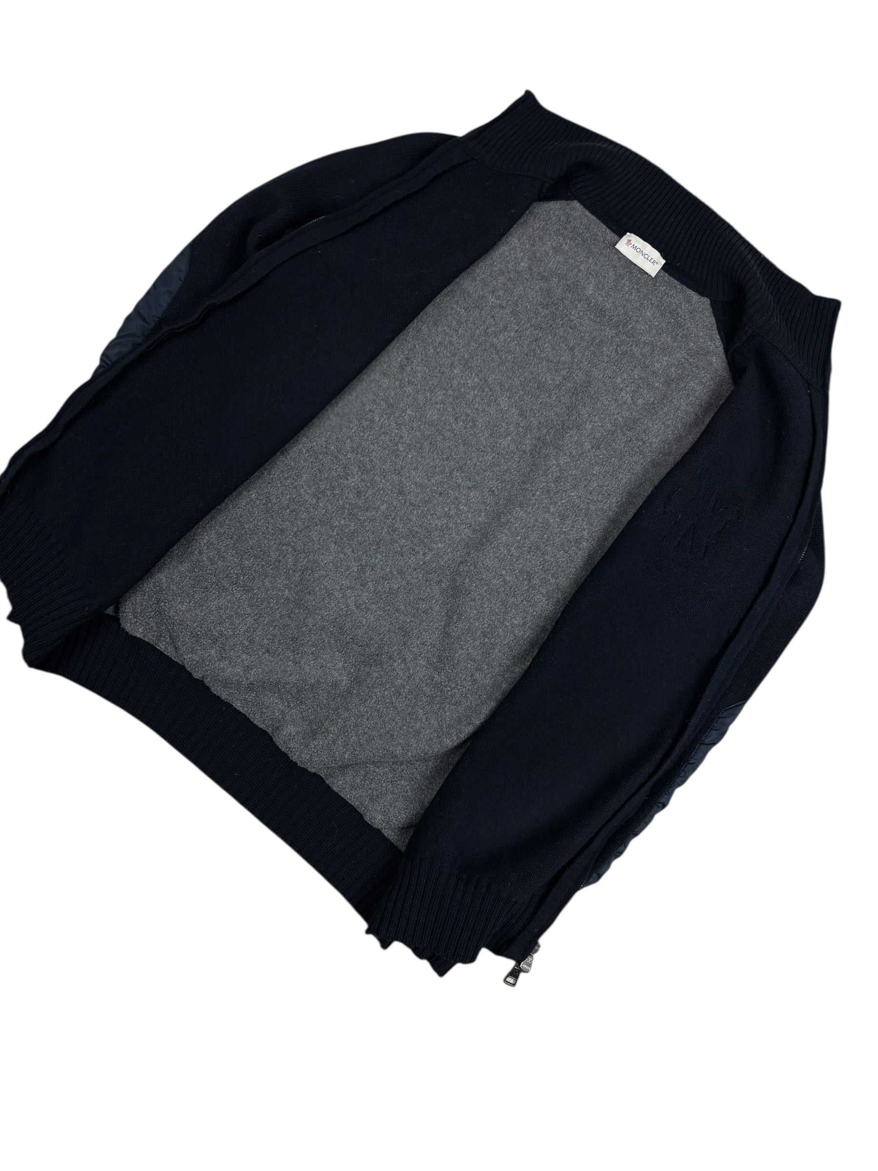 Gilet Moncler marine taille M - Détail