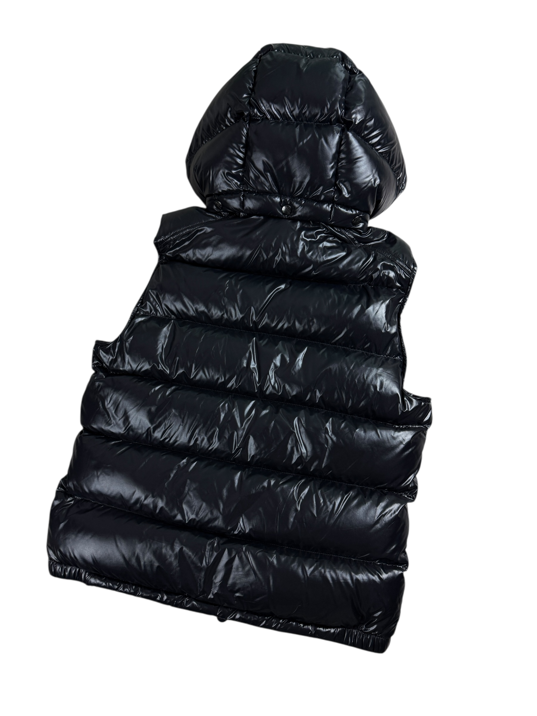 Gilet Moncler noir taille M - Détail