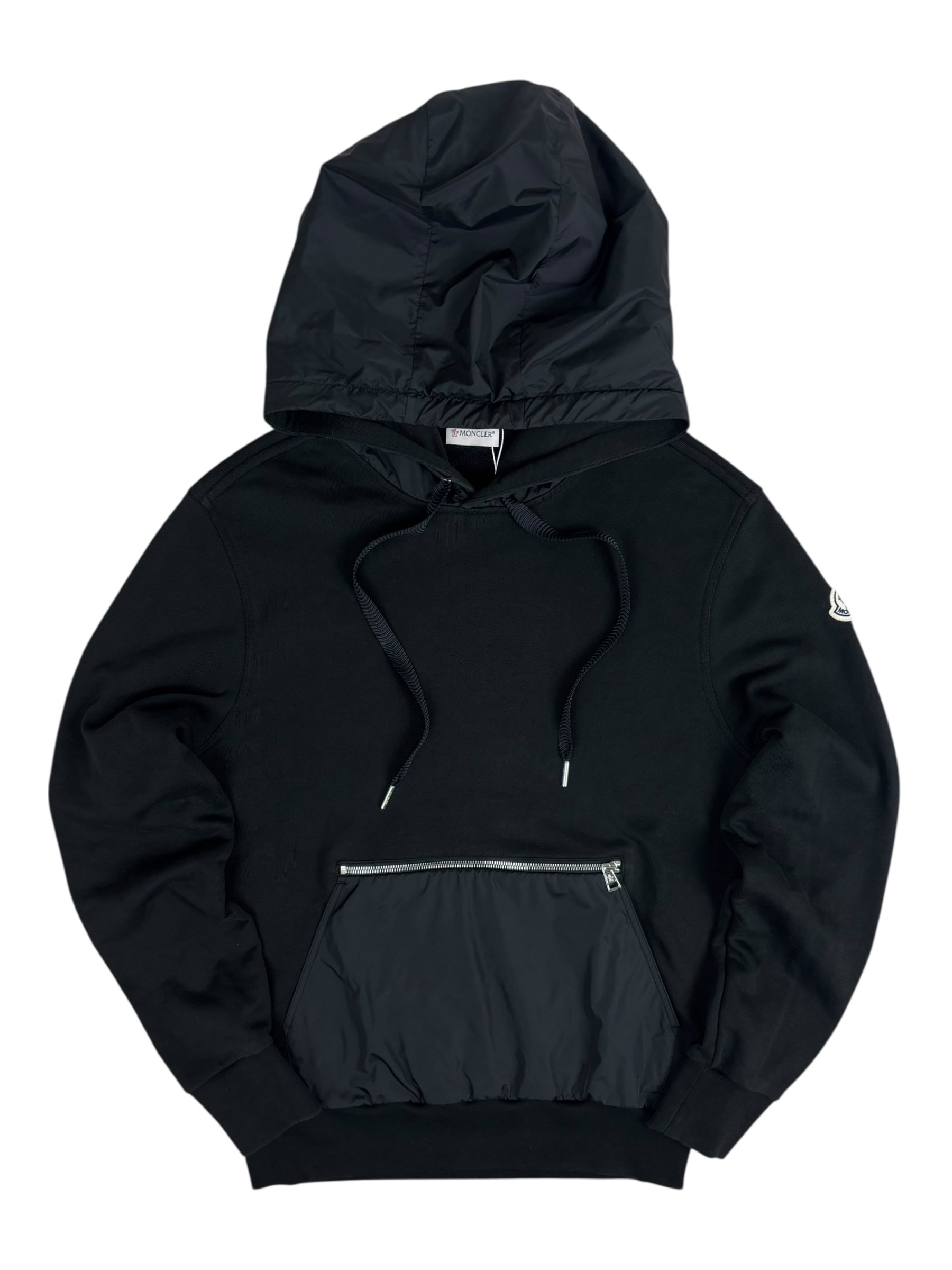 Hoodie Moncler noir taille M - Vue de face