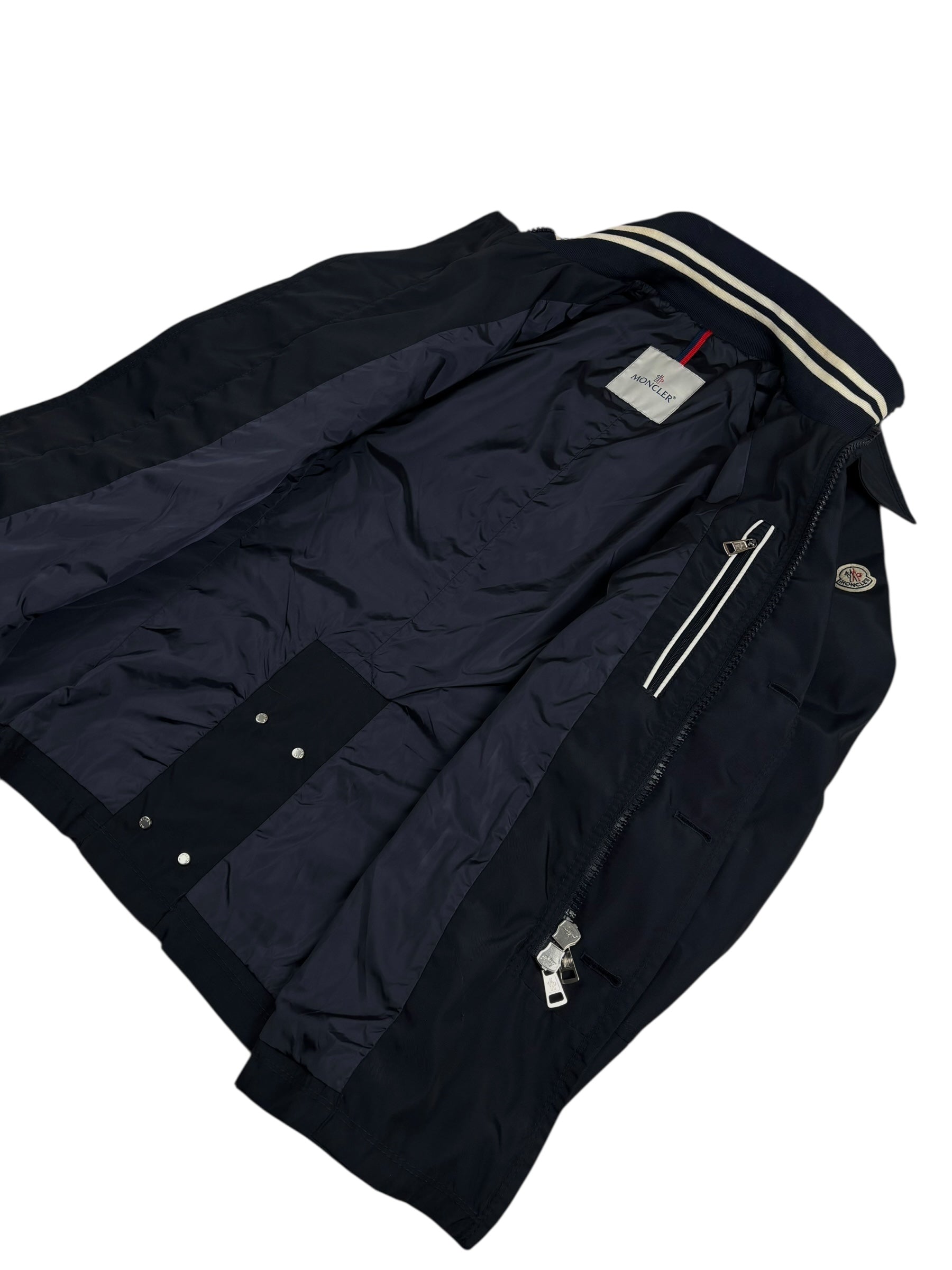 Manteau Moncler marine taille 1 - Détail
