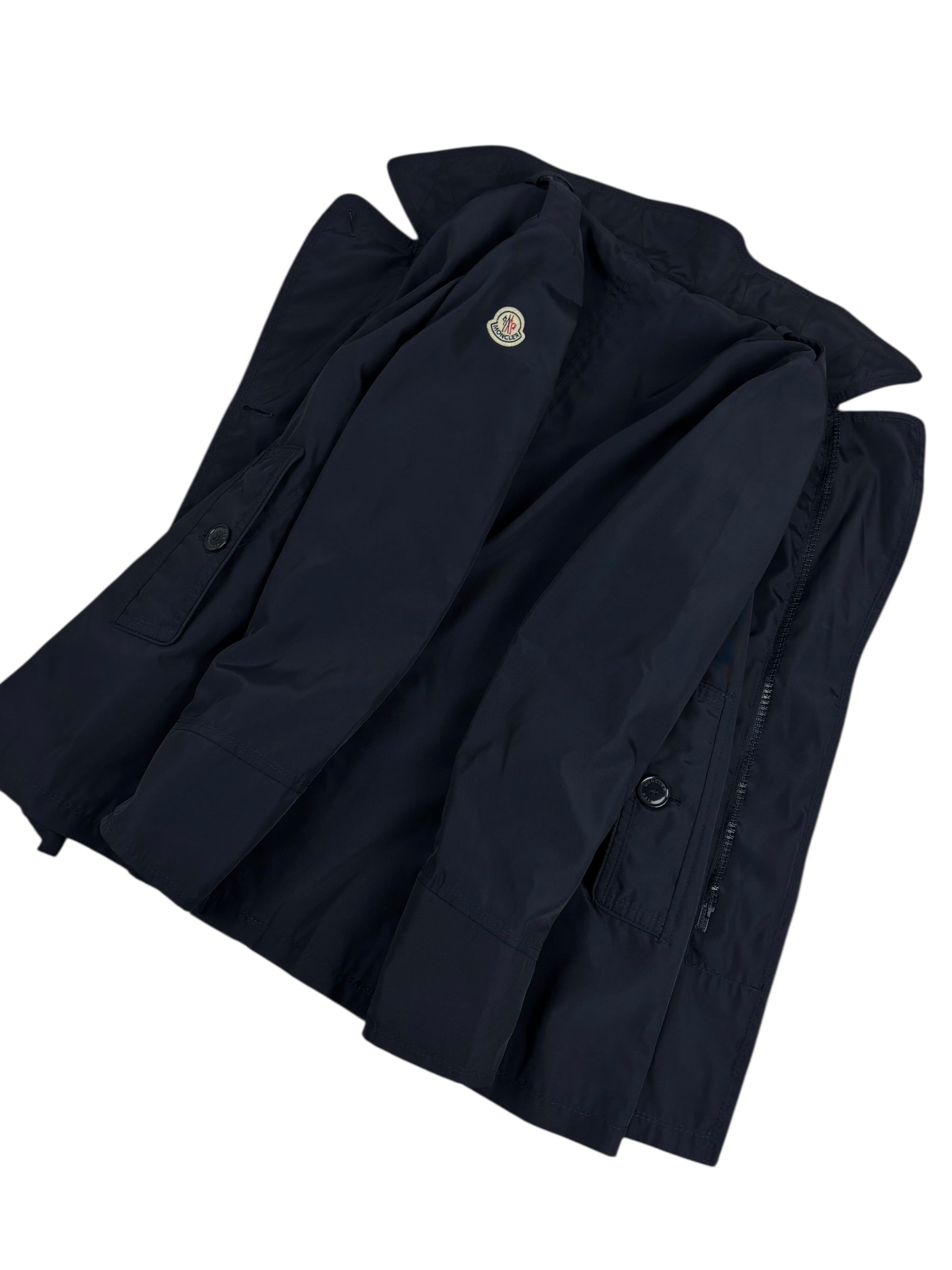 Manteau Moncler marine taille 1 - Logo et étiquette