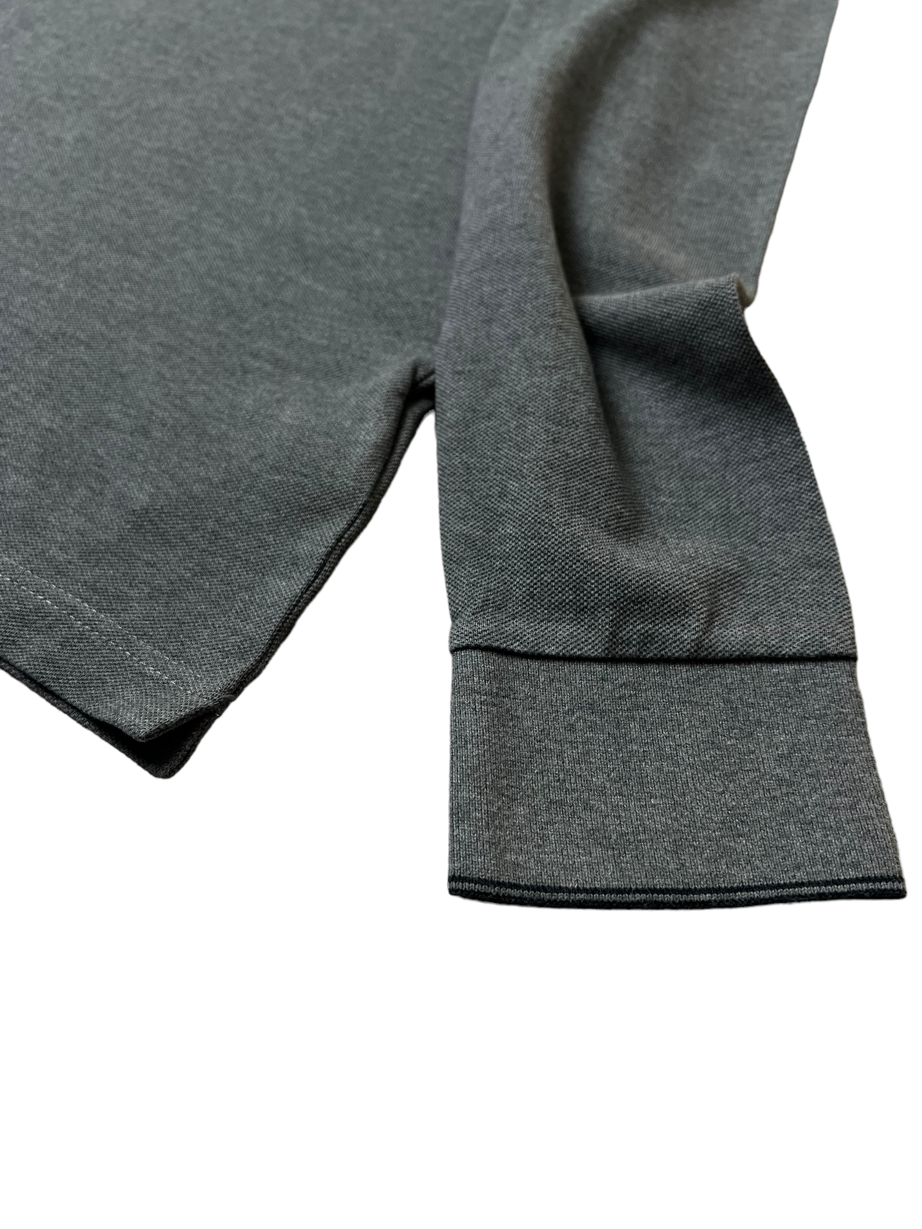 Polo Moncler gris taille L - Détail