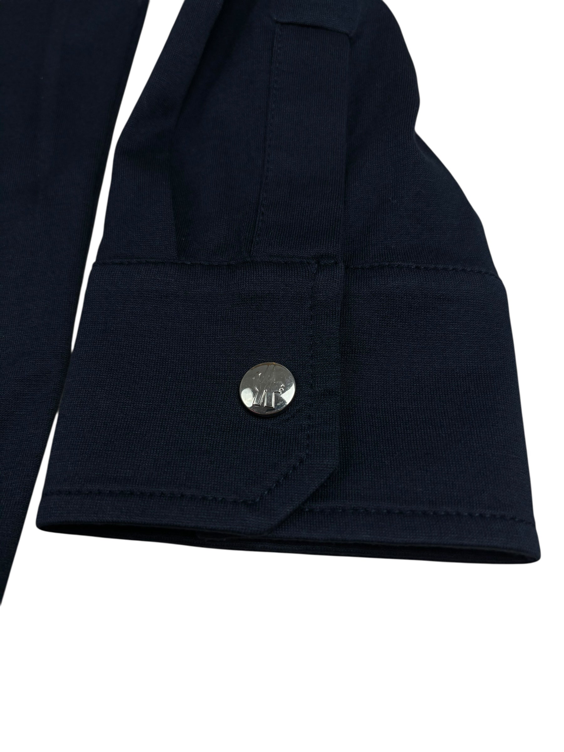 Polo Moncler marine taille M - Détail