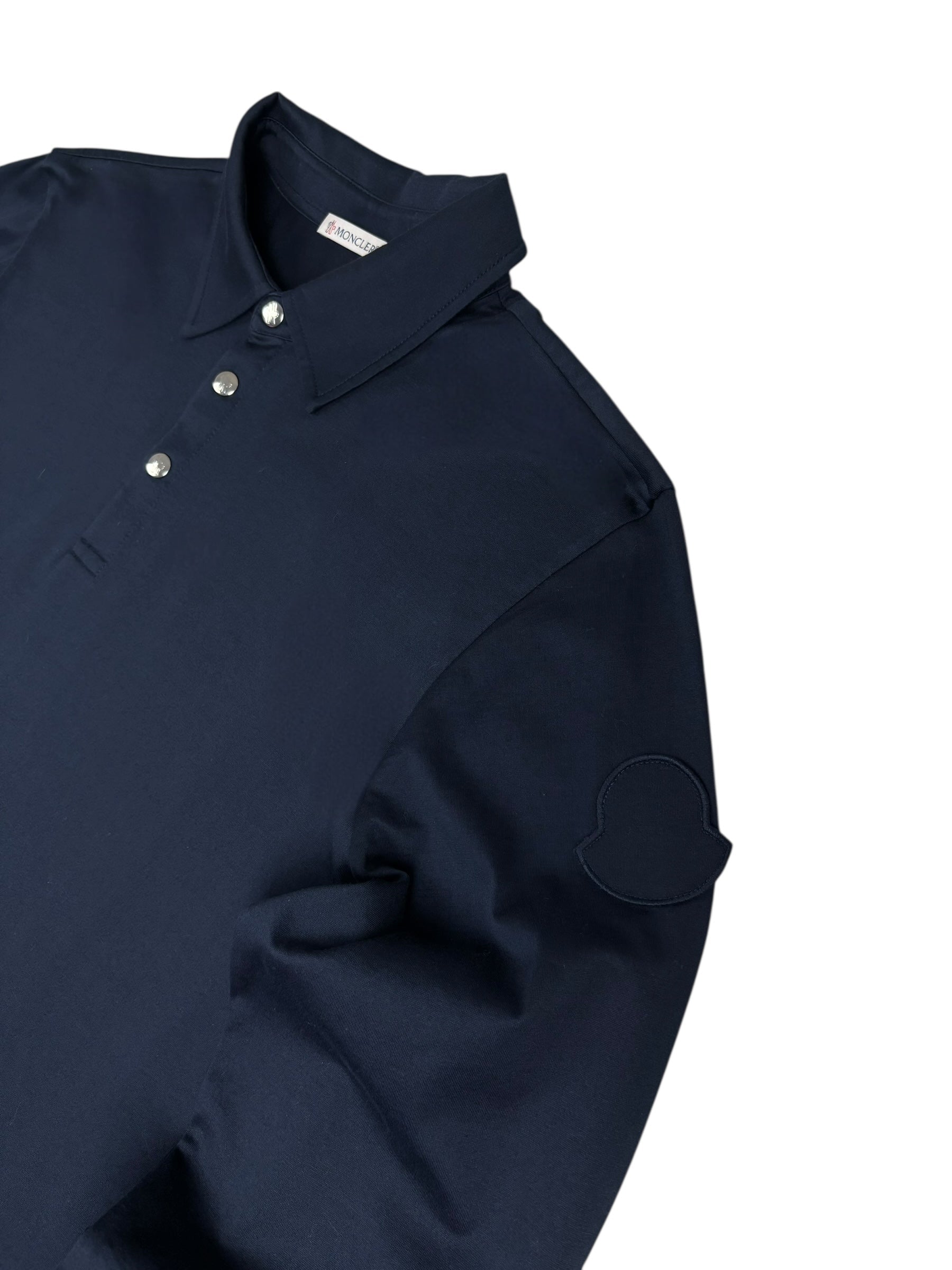 Polo Moncler marine taille M - Vue de dos