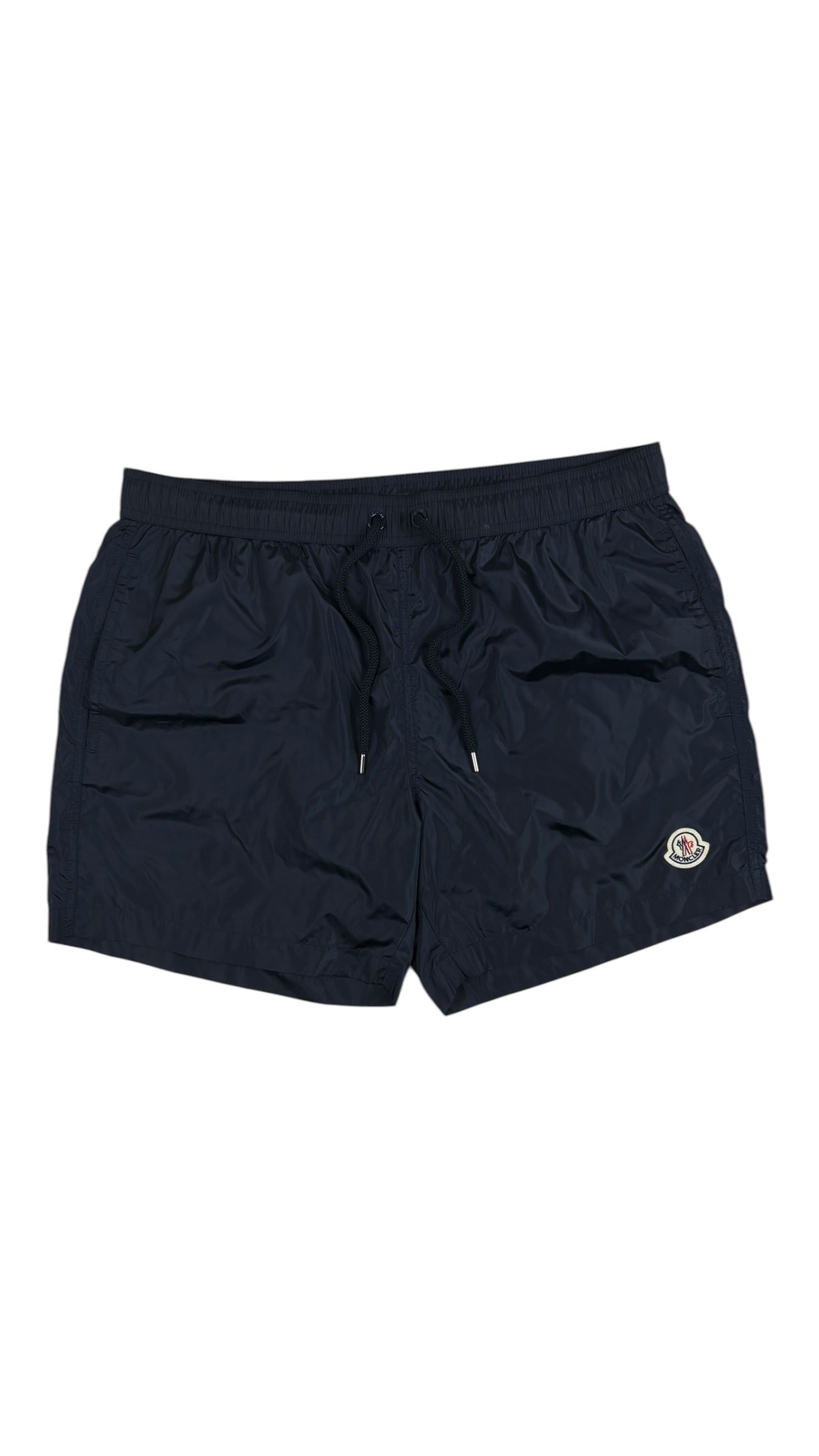 Short Moncler marine taille L - Vue de face