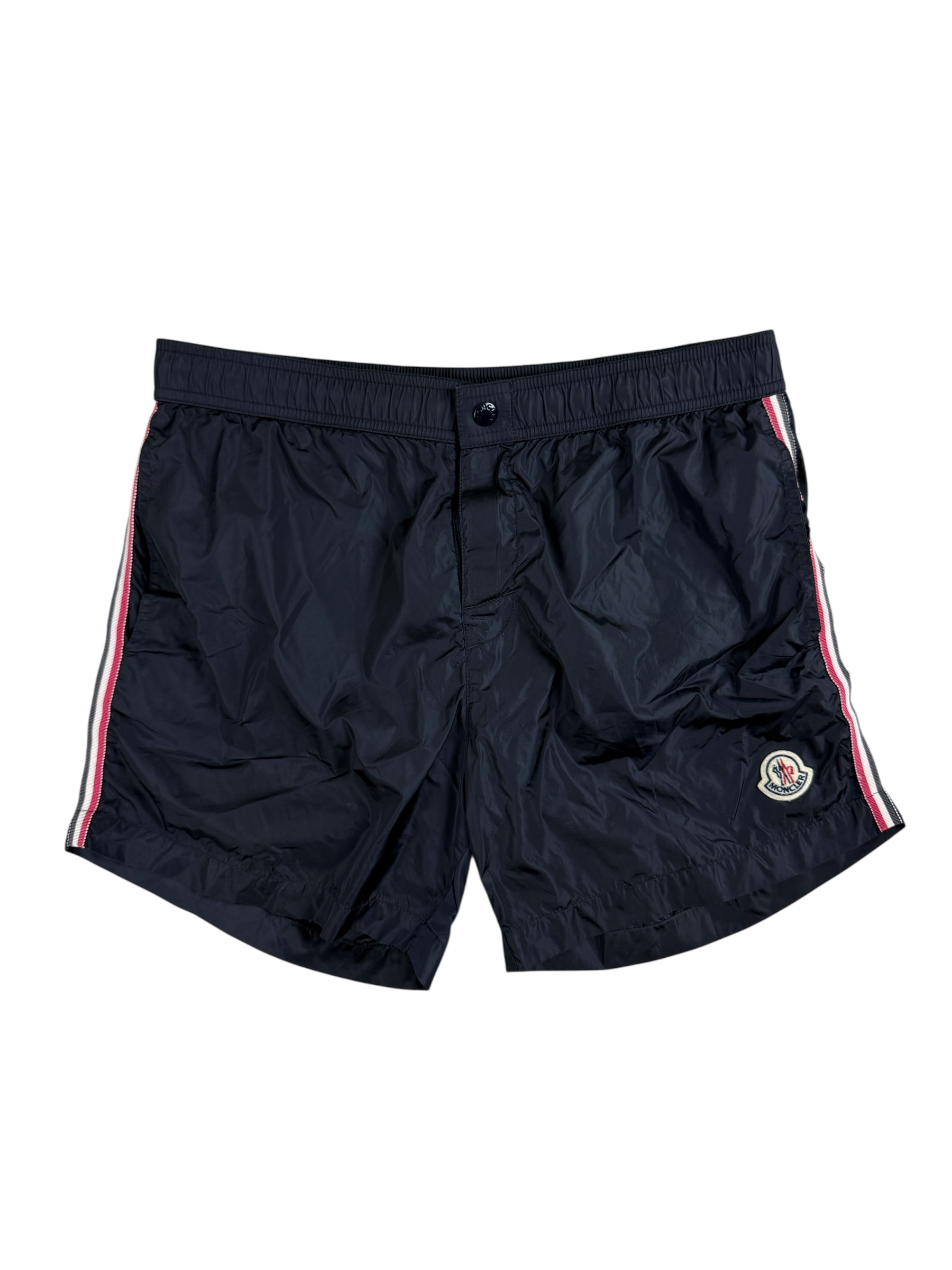 Short Moncler noir taille M - Vue de face