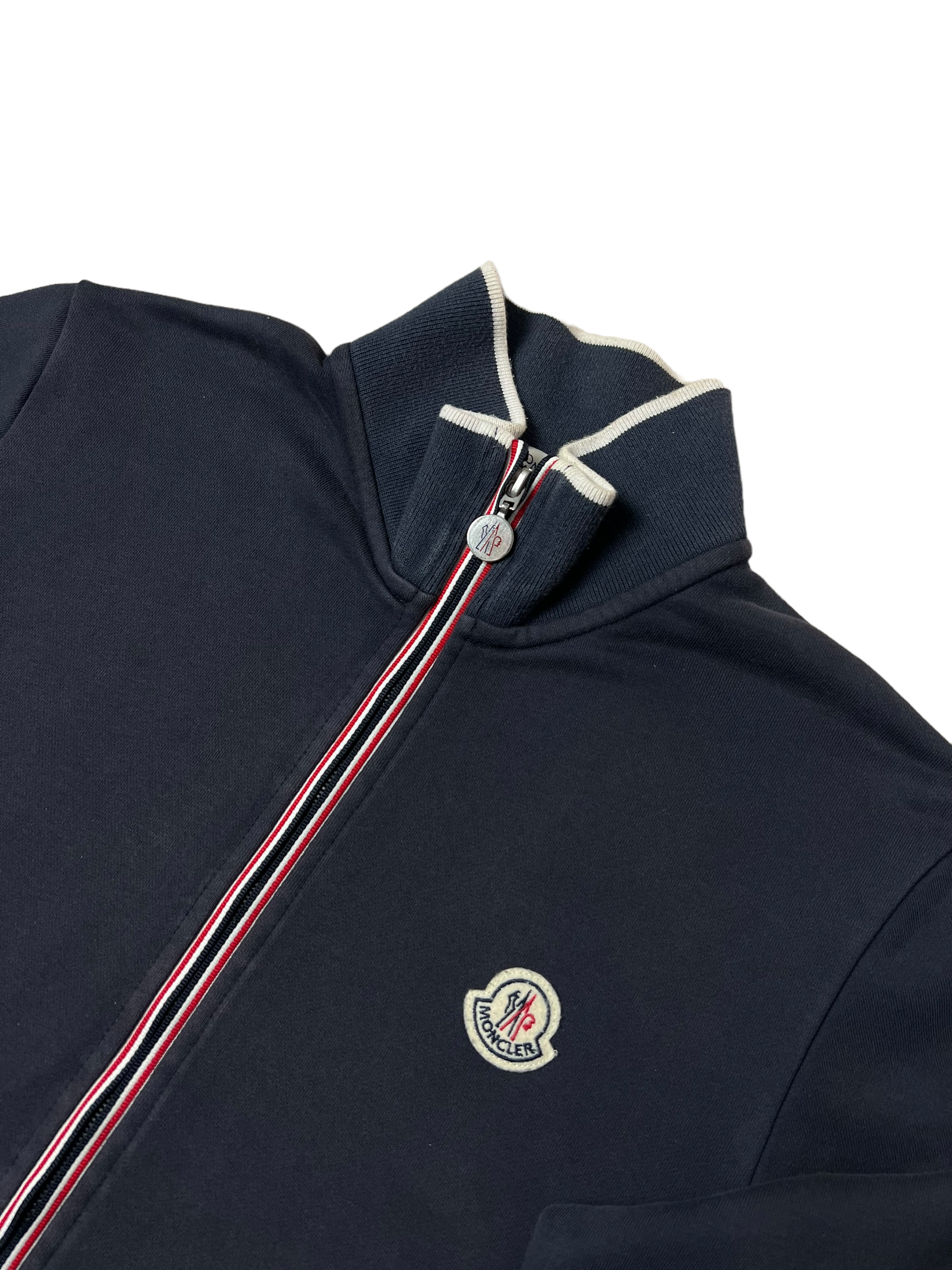 Veste Moncler bleu taille S - Vue de dos