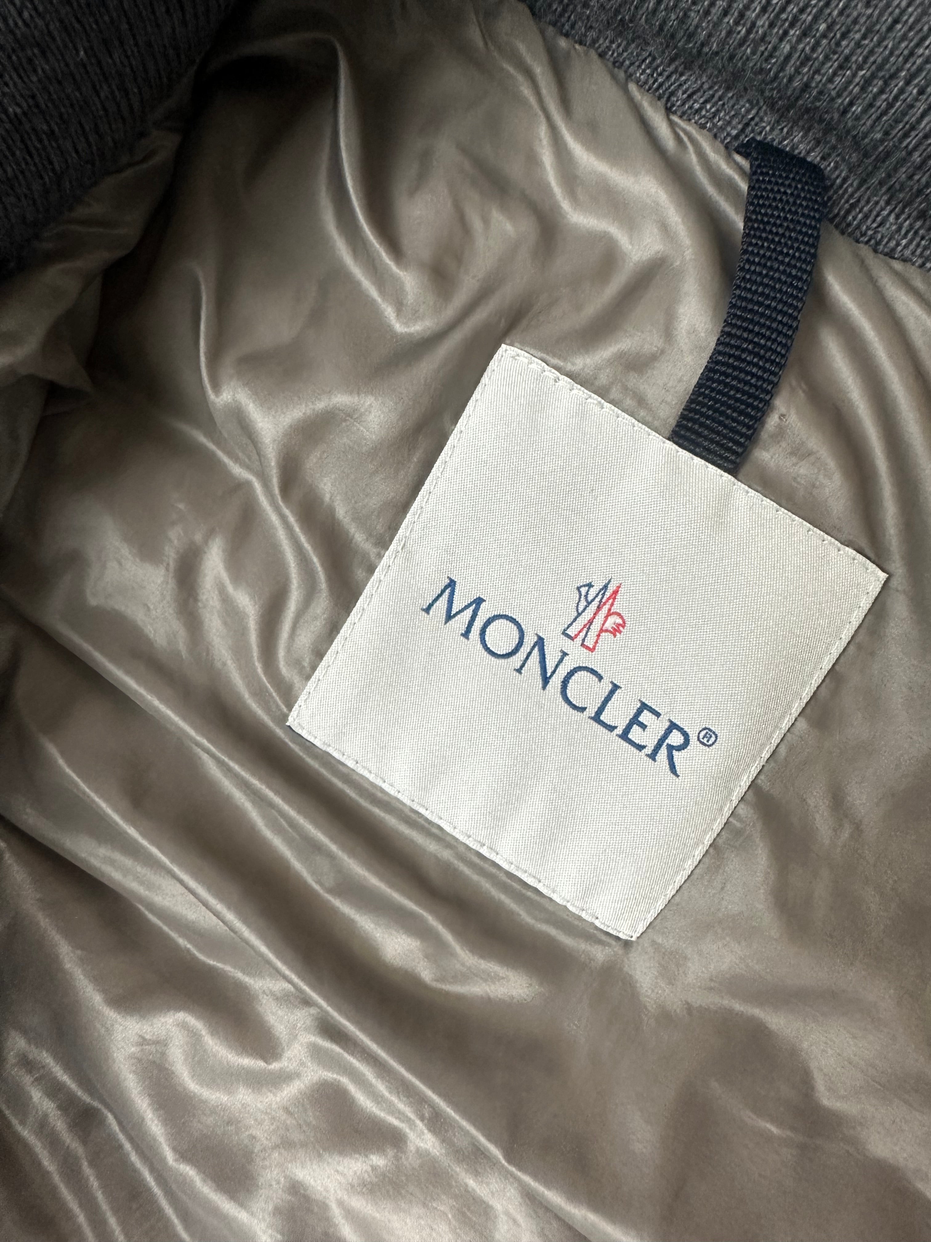 Veste Moncler gris taille 1 - Vue 7