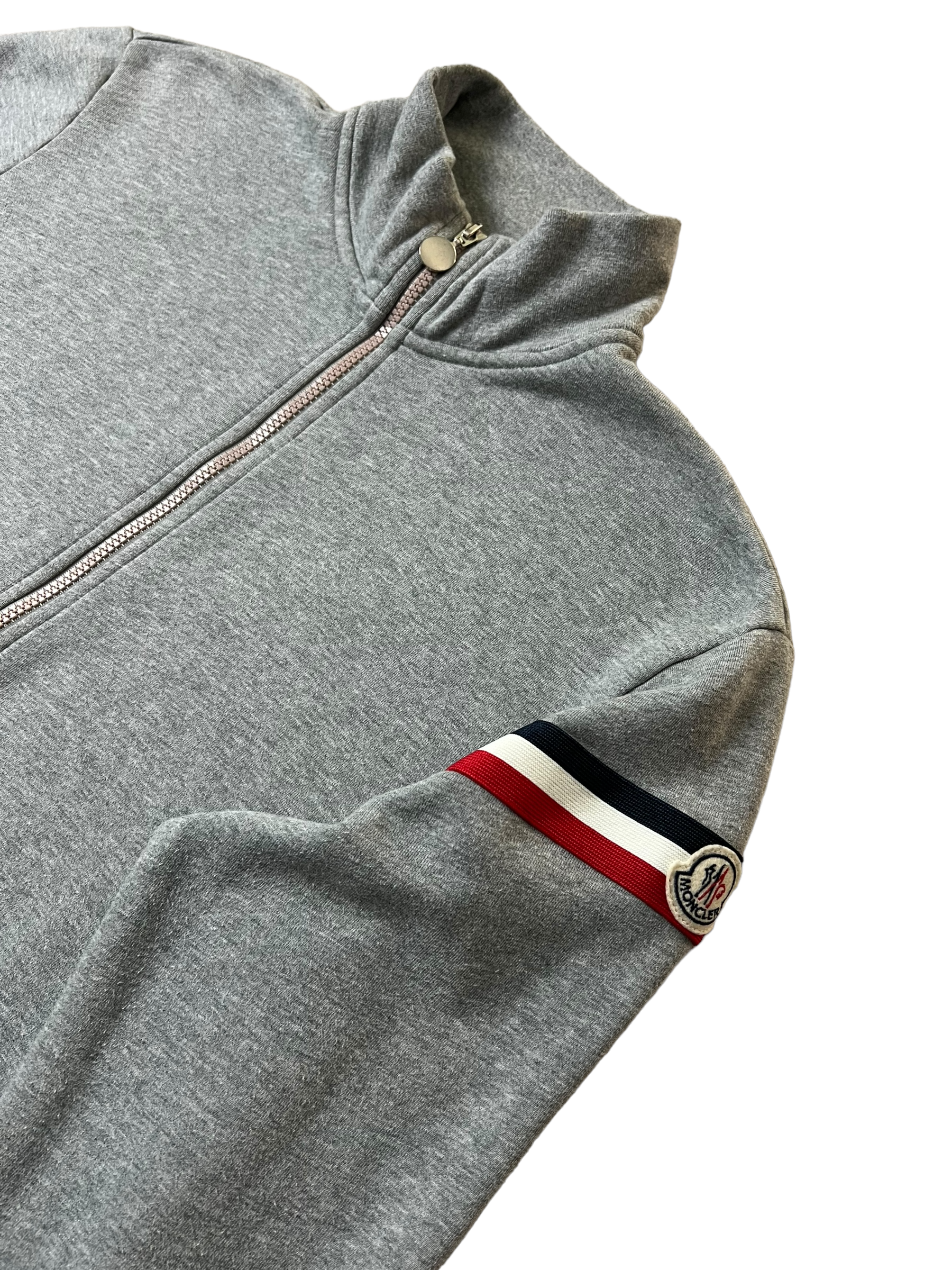 Veste Moncler gris taille L - Vue de dos