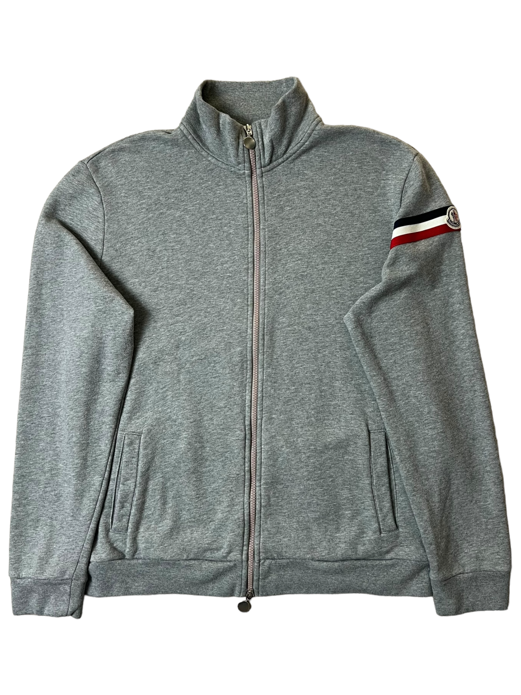 Veste Moncler gris taille L - Vue de face