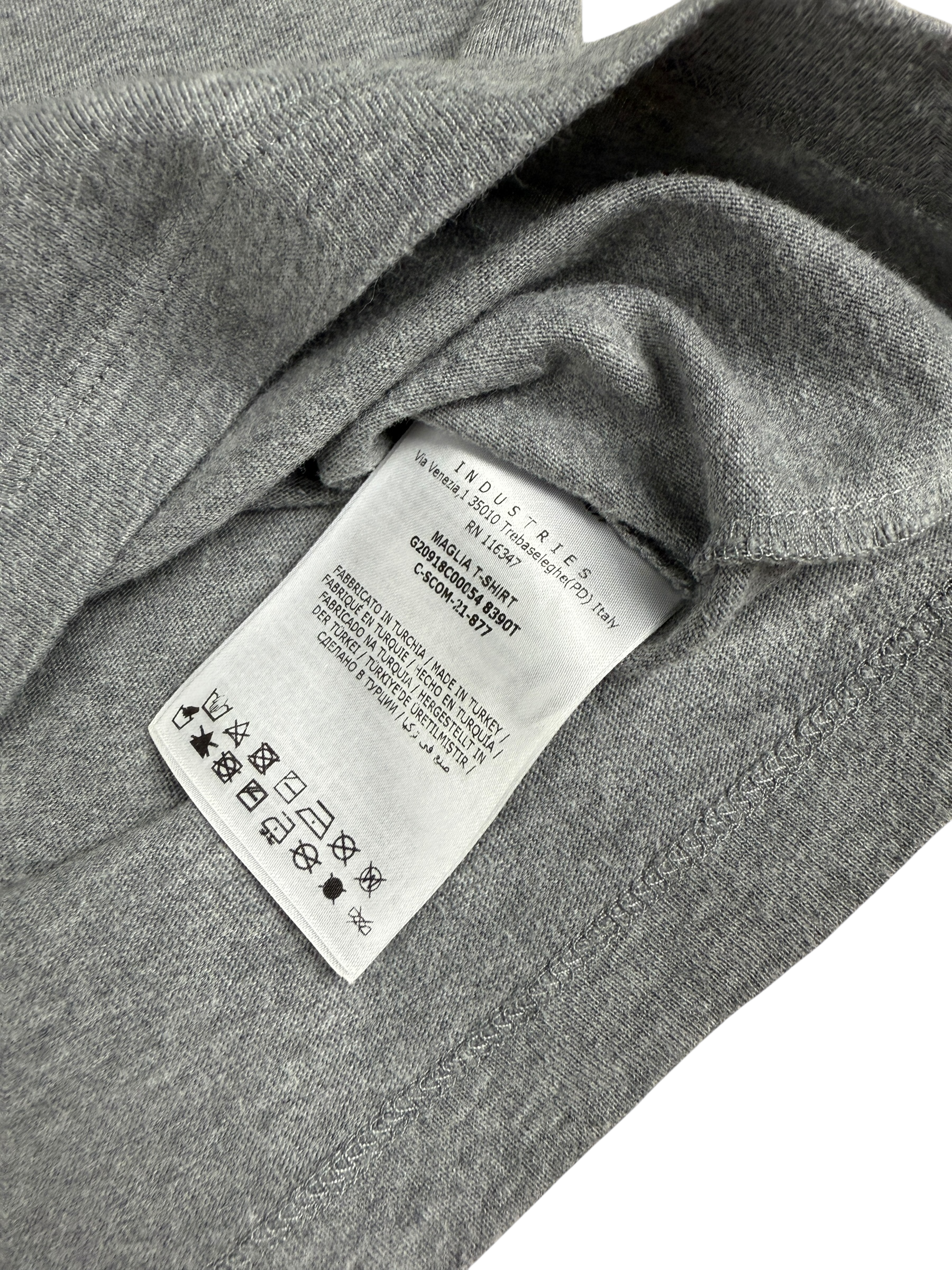 Veste Moncler gris taille S - Détail