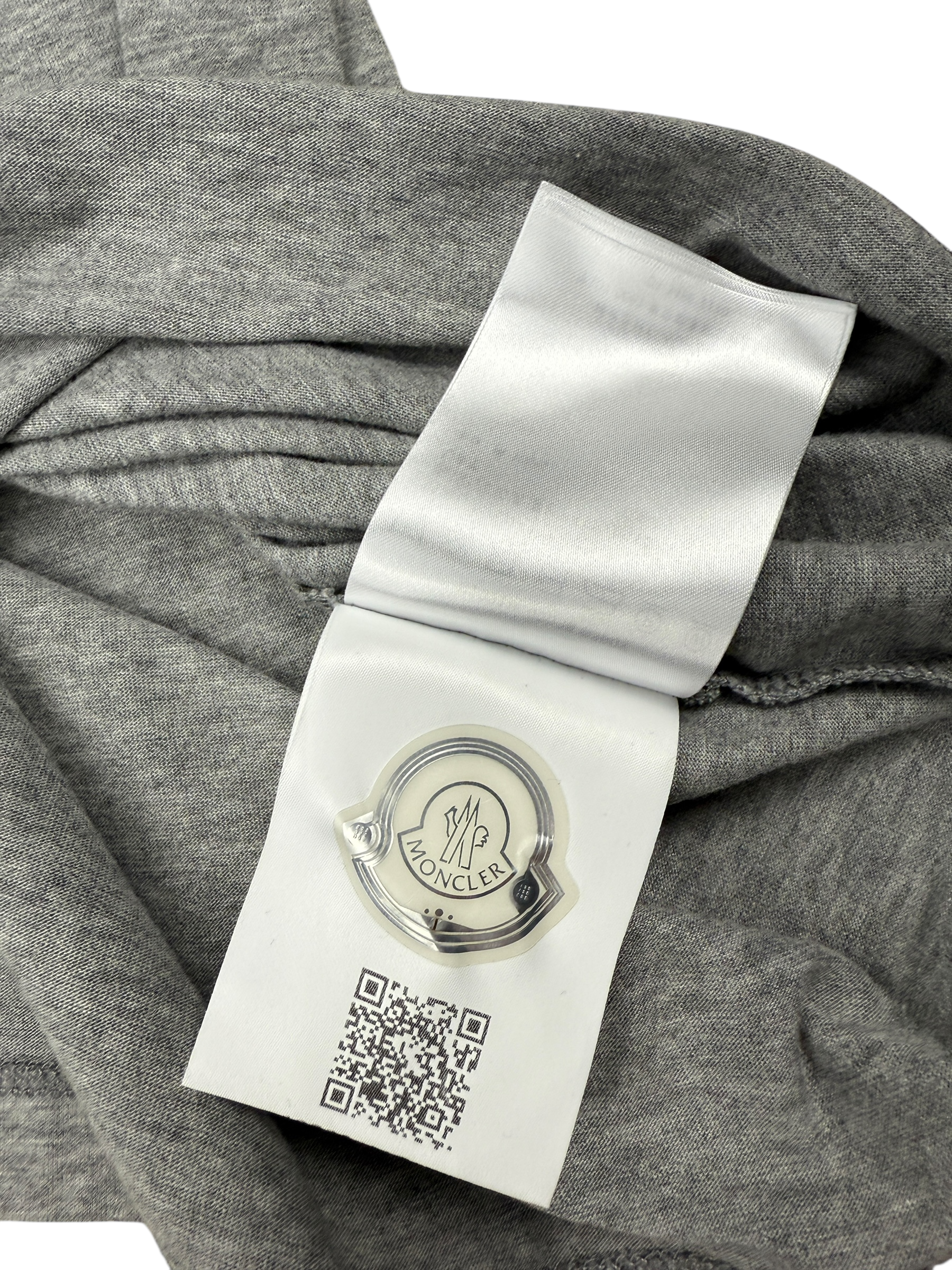 Veste Moncler gris taille XS - Vue côté