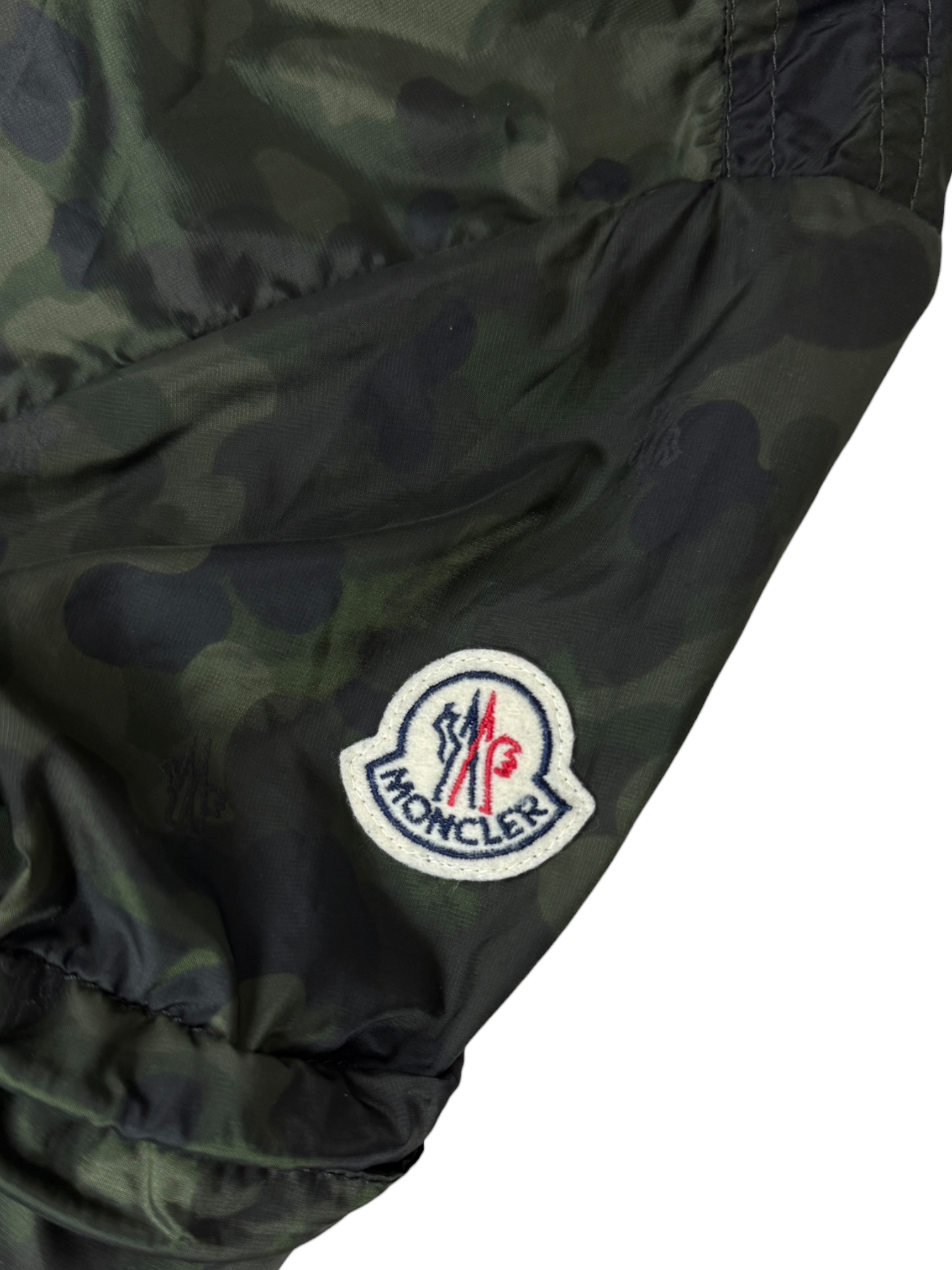 Veste Moncler kaki taille 1 - Vue de dos