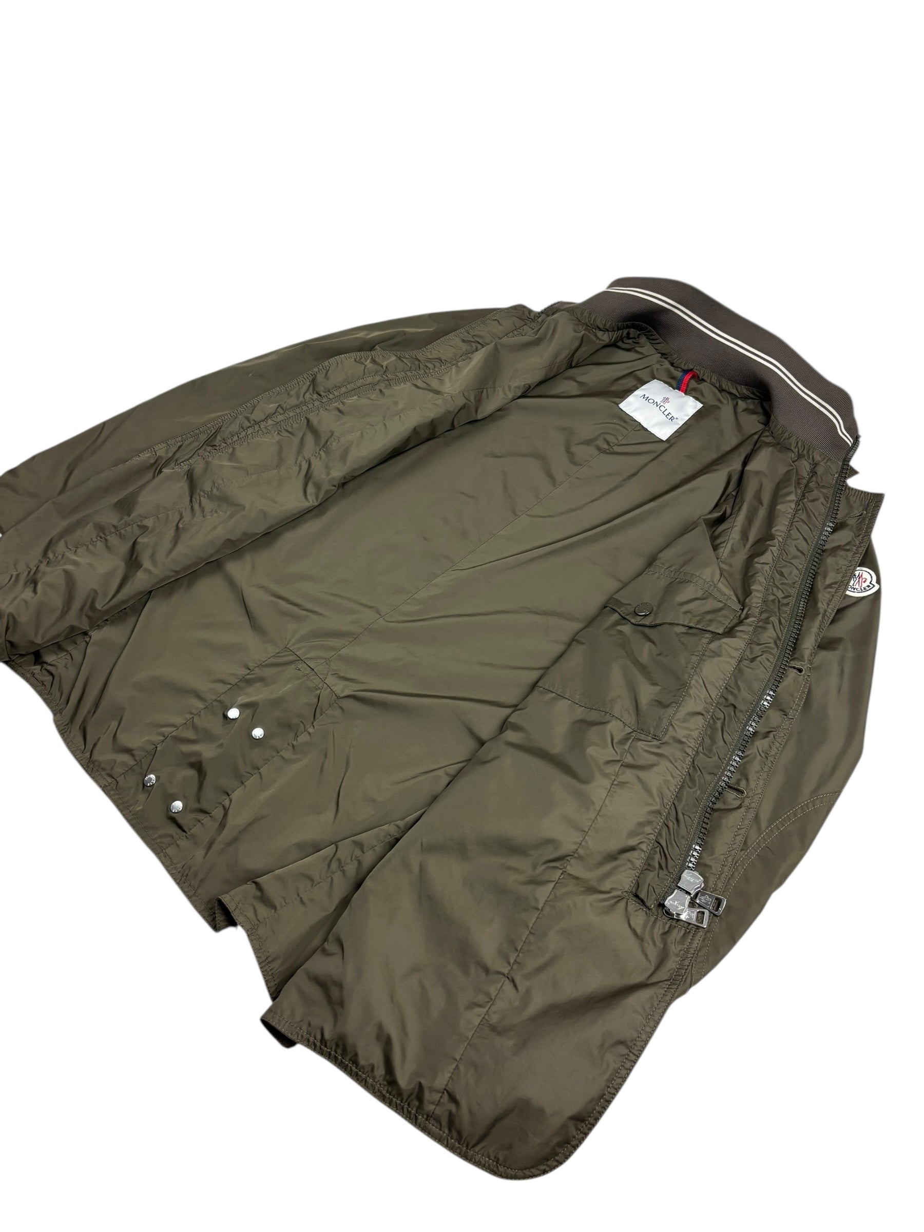 Veste Moncler kaki taille 3 - Détail