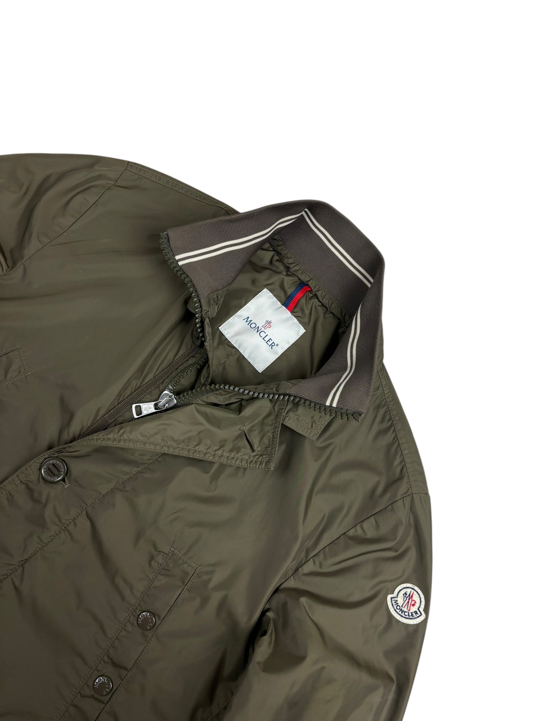 Veste Moncler kaki taille 3 - Vue de dos