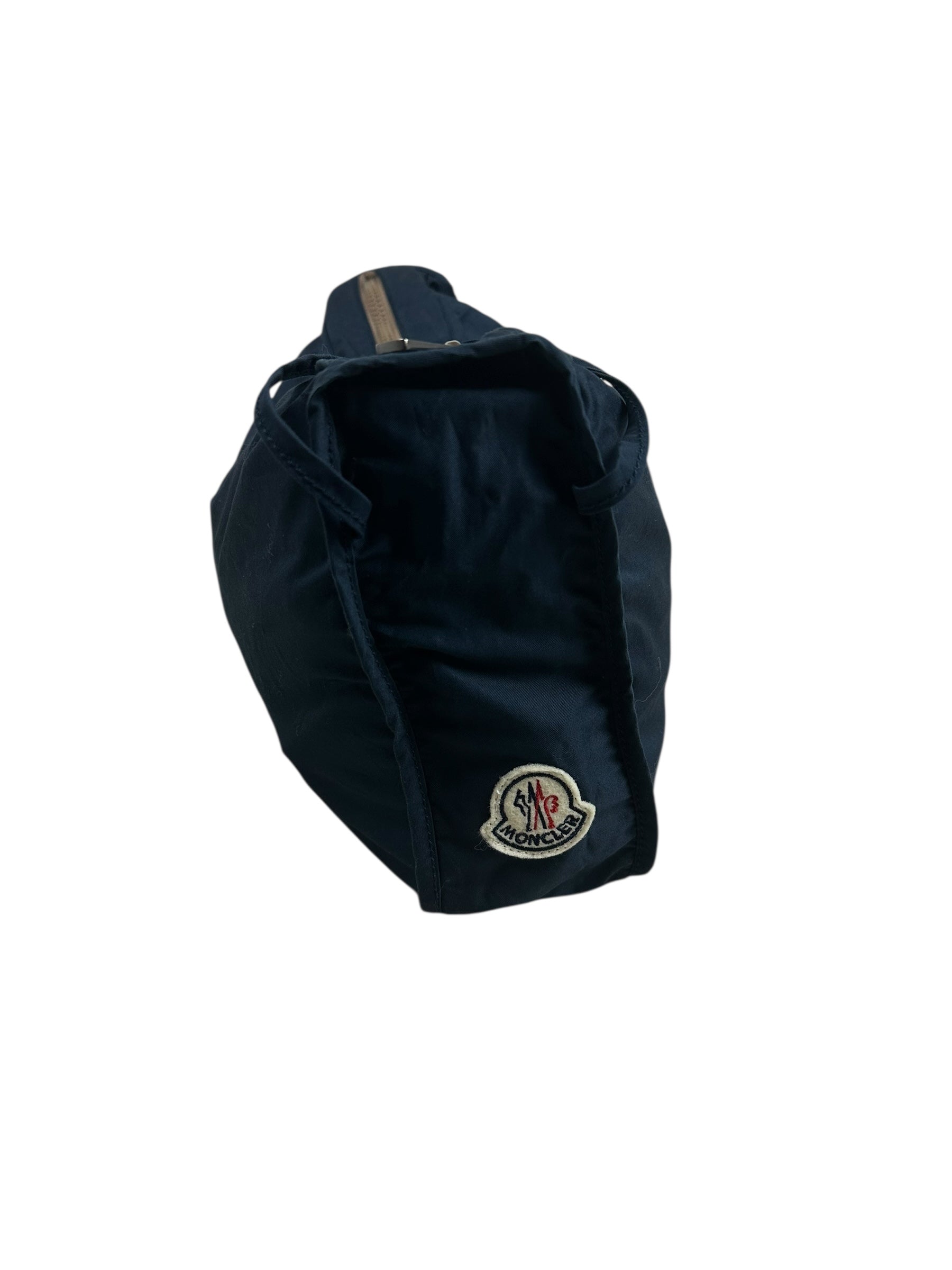 Veste Moncler marine / marron taille 6 - Vue 7