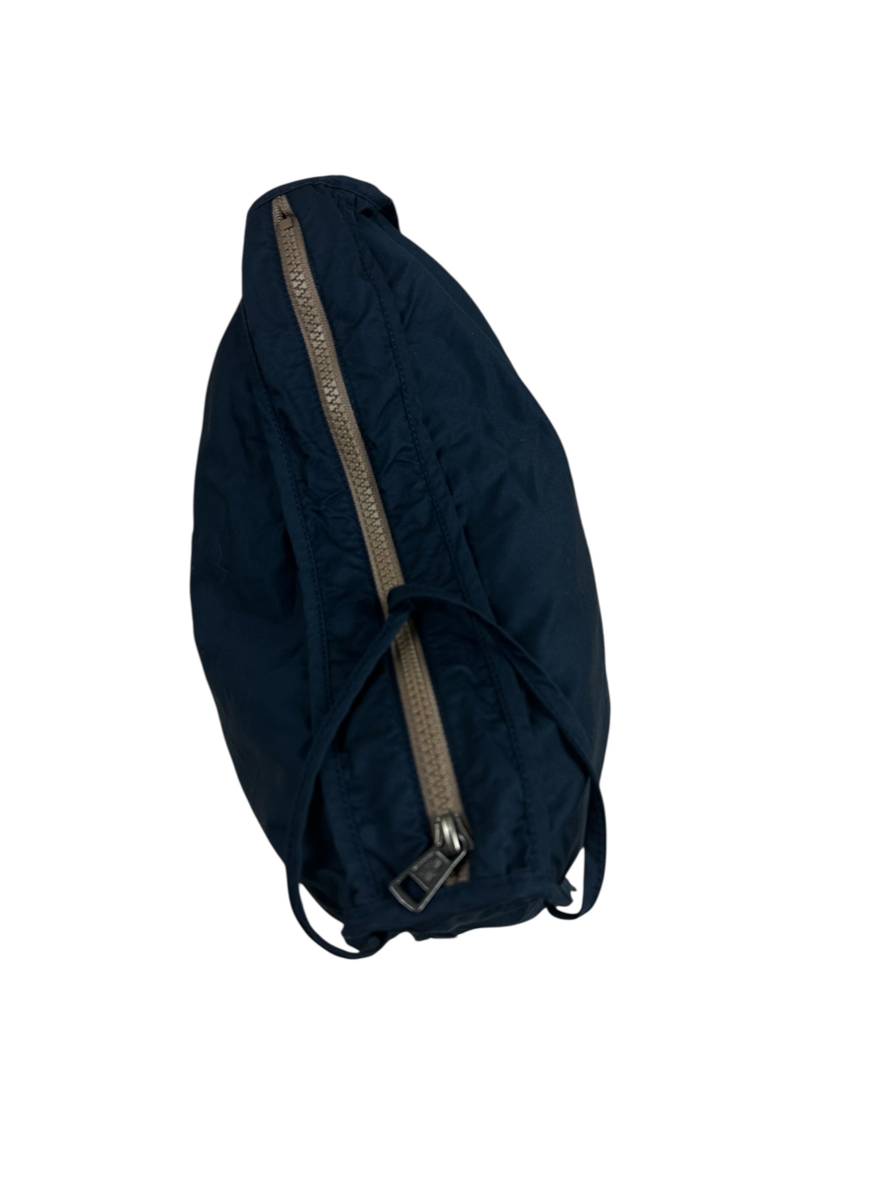 Veste Moncler marine / marron taille 6 - Vue 8