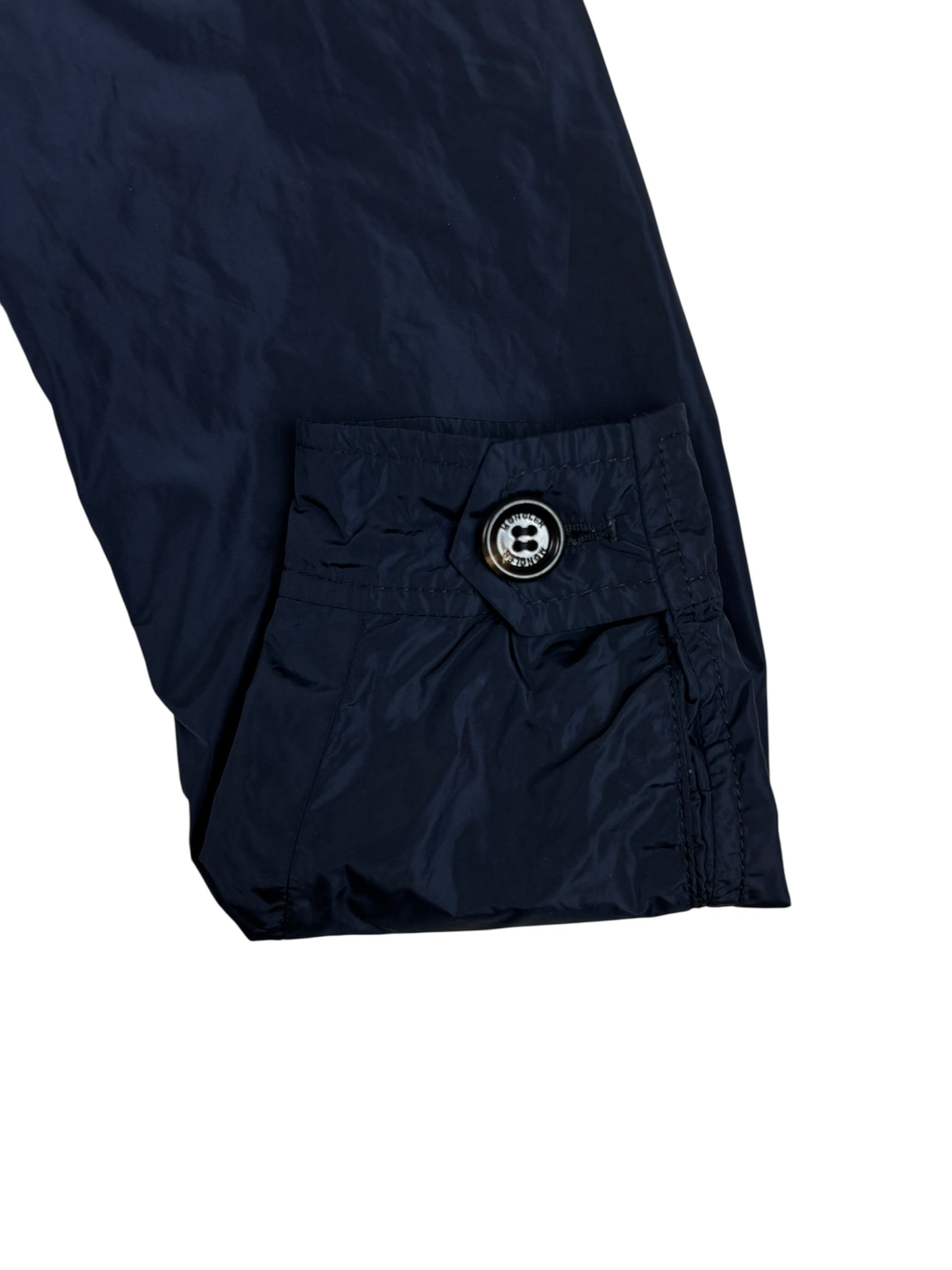 Veste Moncler marine taille 1 - Logo et étiquette