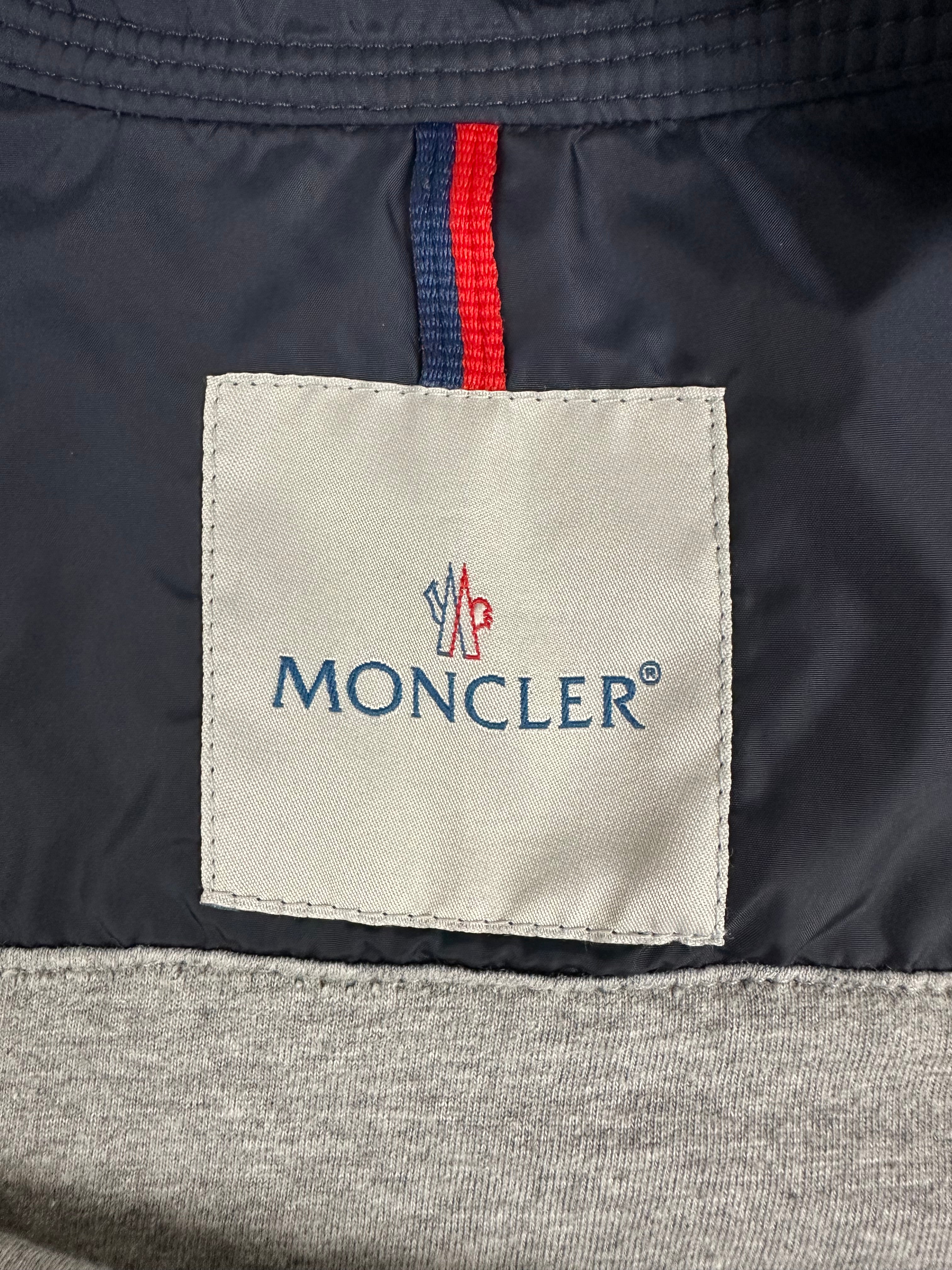 Veste Moncler marine taille 2 - Vue côté