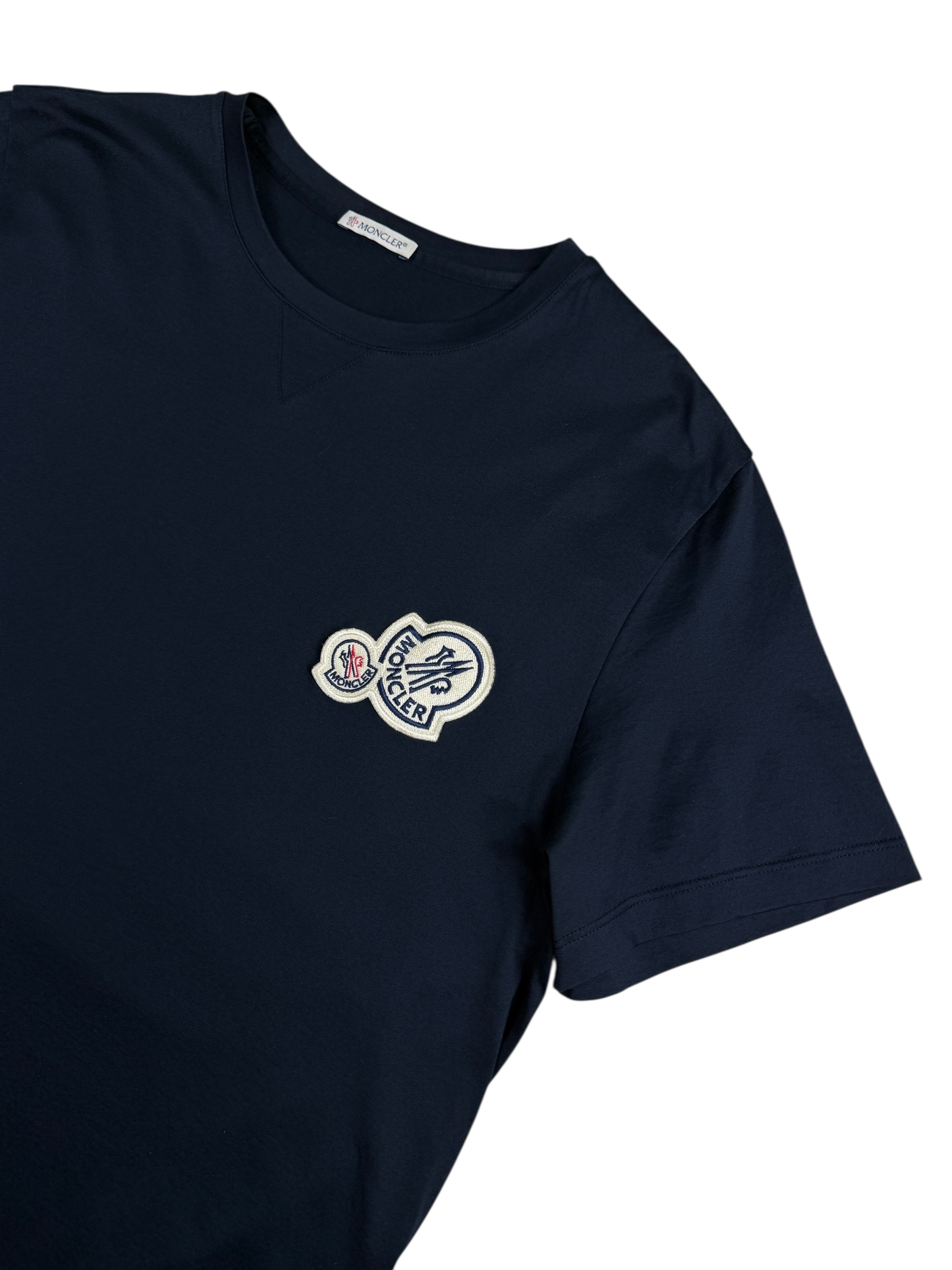 Veste Moncler marine taille L - Vue de dos