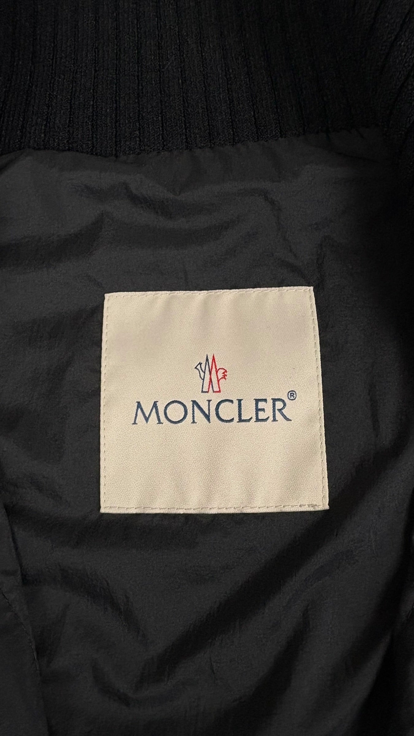 Veste Moncler noir taille 2 - Détail