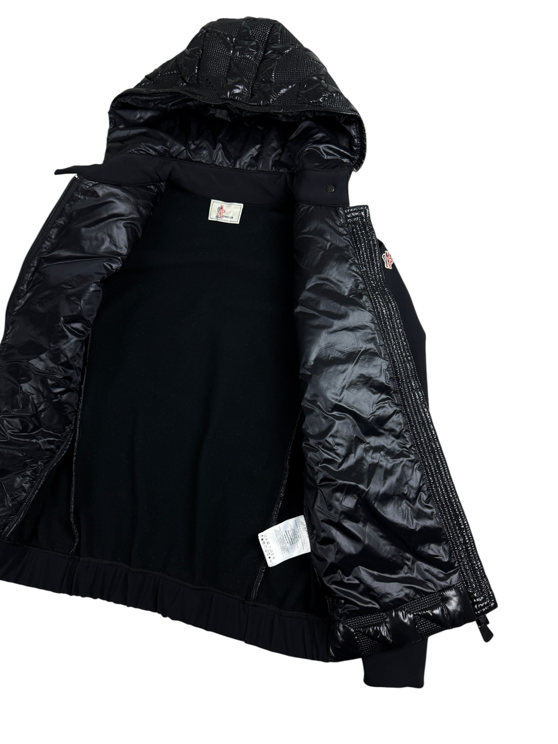 Veste Moncler noir taille XS - Vue de dos