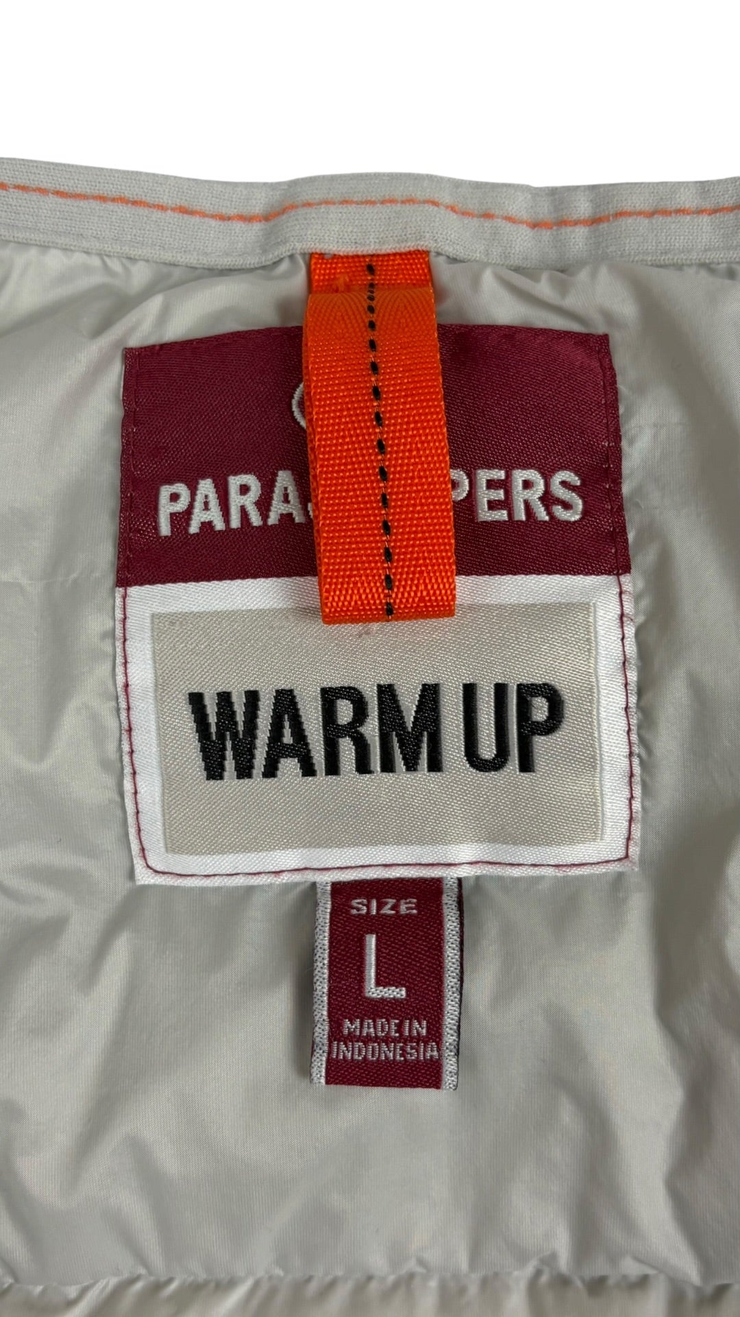 Veste Hybride Parajumpers Jayden Warm Up gris taille L - Logo et étiquette