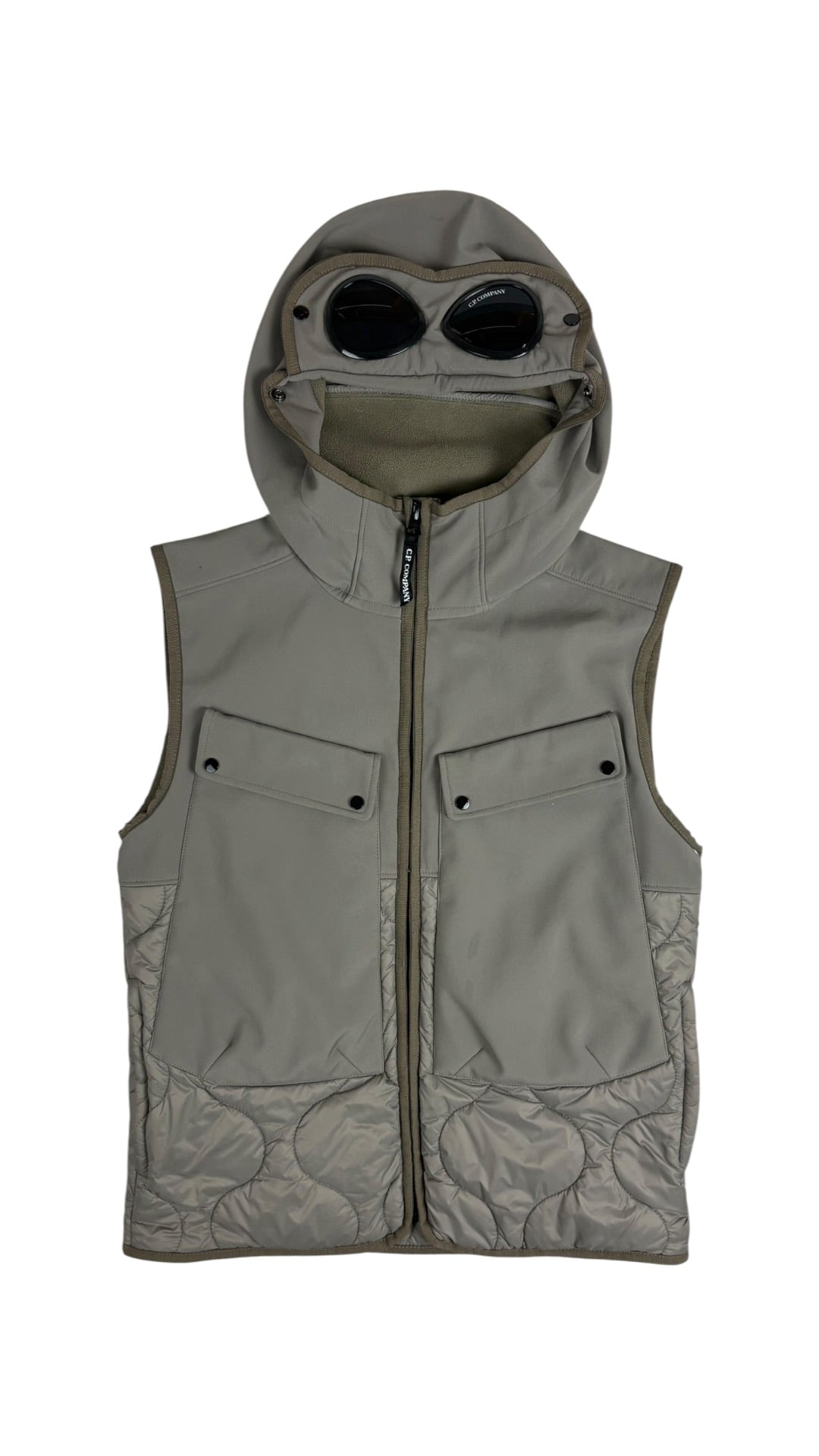 Gilet C.P Company Shell-R kaki taille 12 ans - vue 1/6