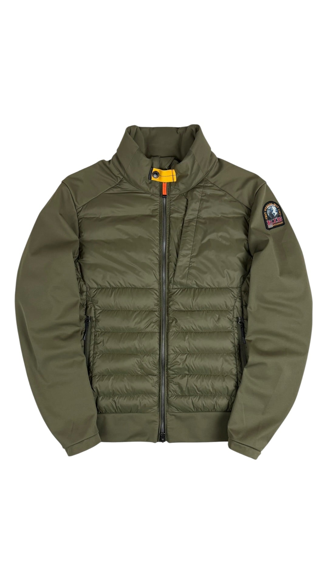 Veste Hybride Parajumpers Kegen Up kaki taille S - Vue de face