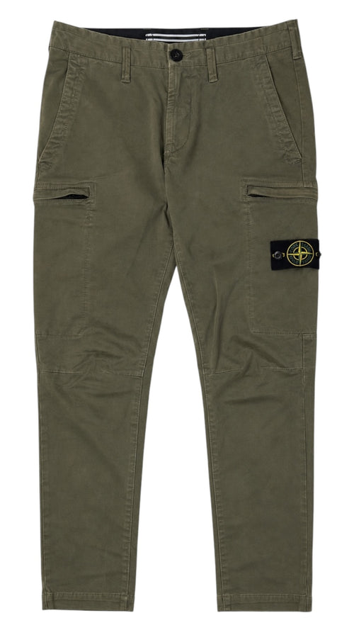 Pantalon Cargo Stone Island - Kaki - Taille W28