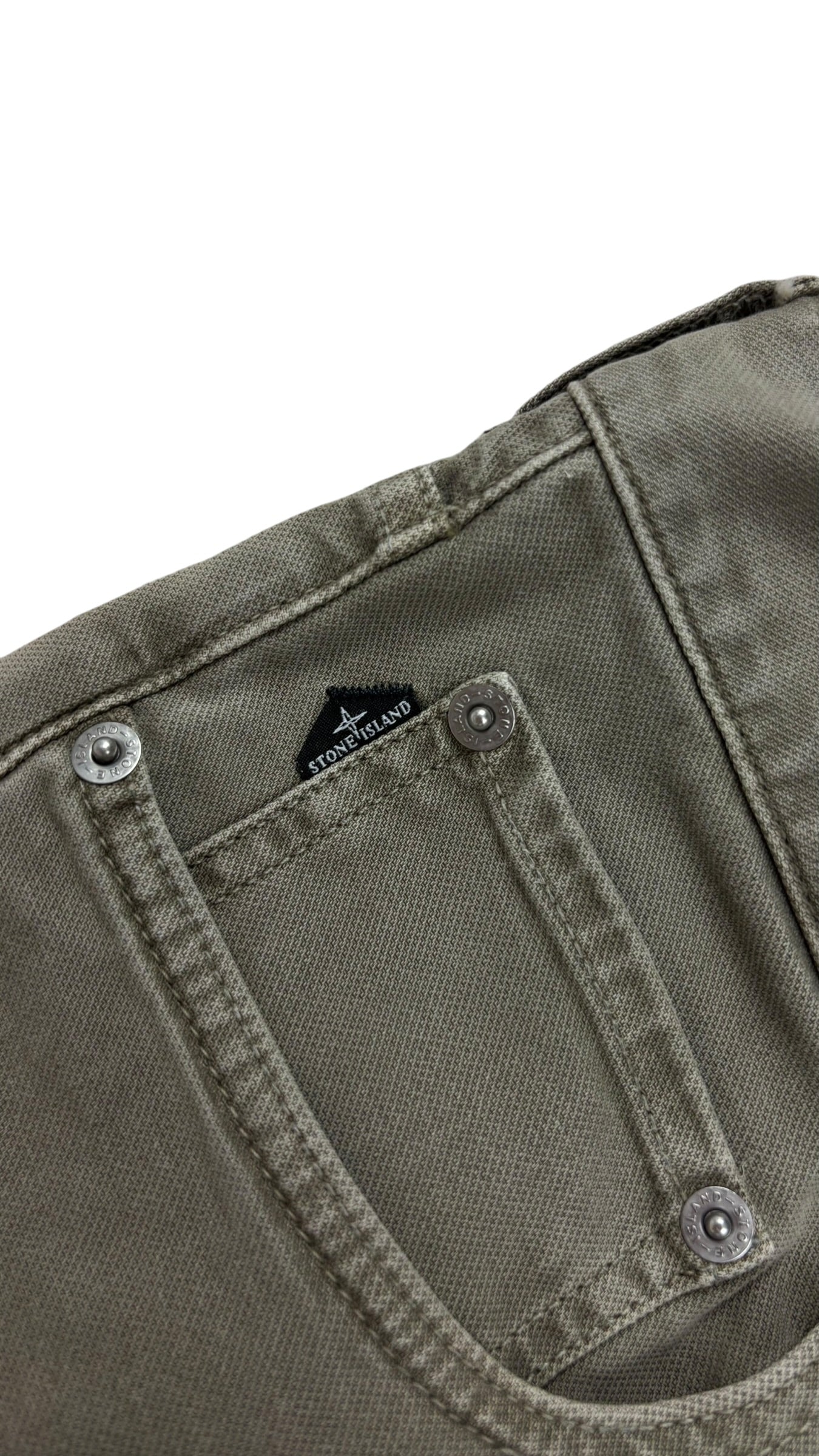 Jean Stone Island gris taille W32 - vue 4/6