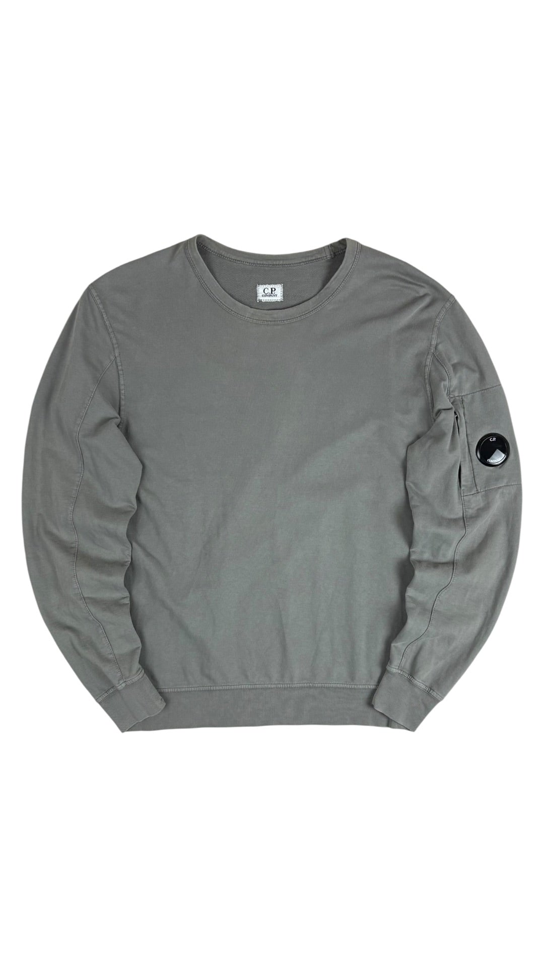 Crewneck Pull C.P Company gris taille S - Vue de face