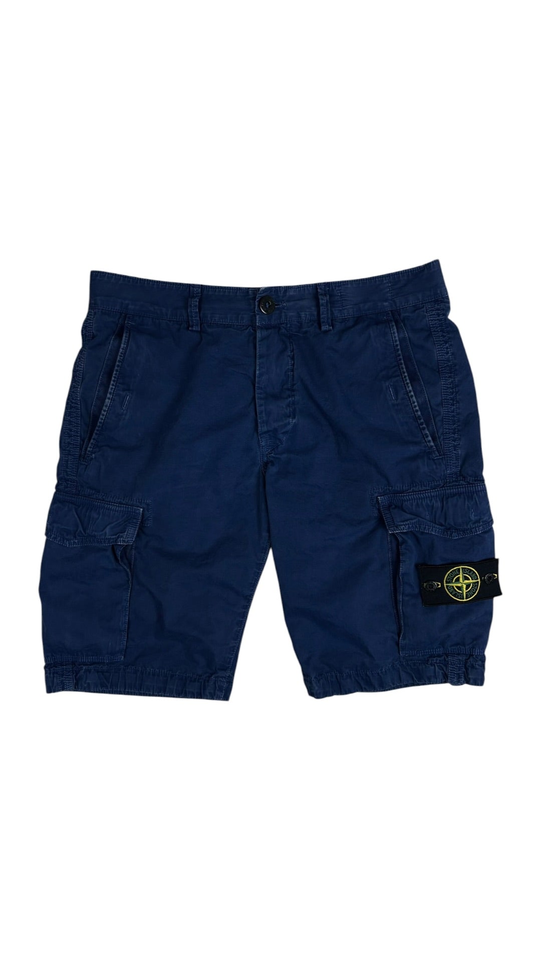 Short Cargo Stone Island bleu taille W30 - Vue de face