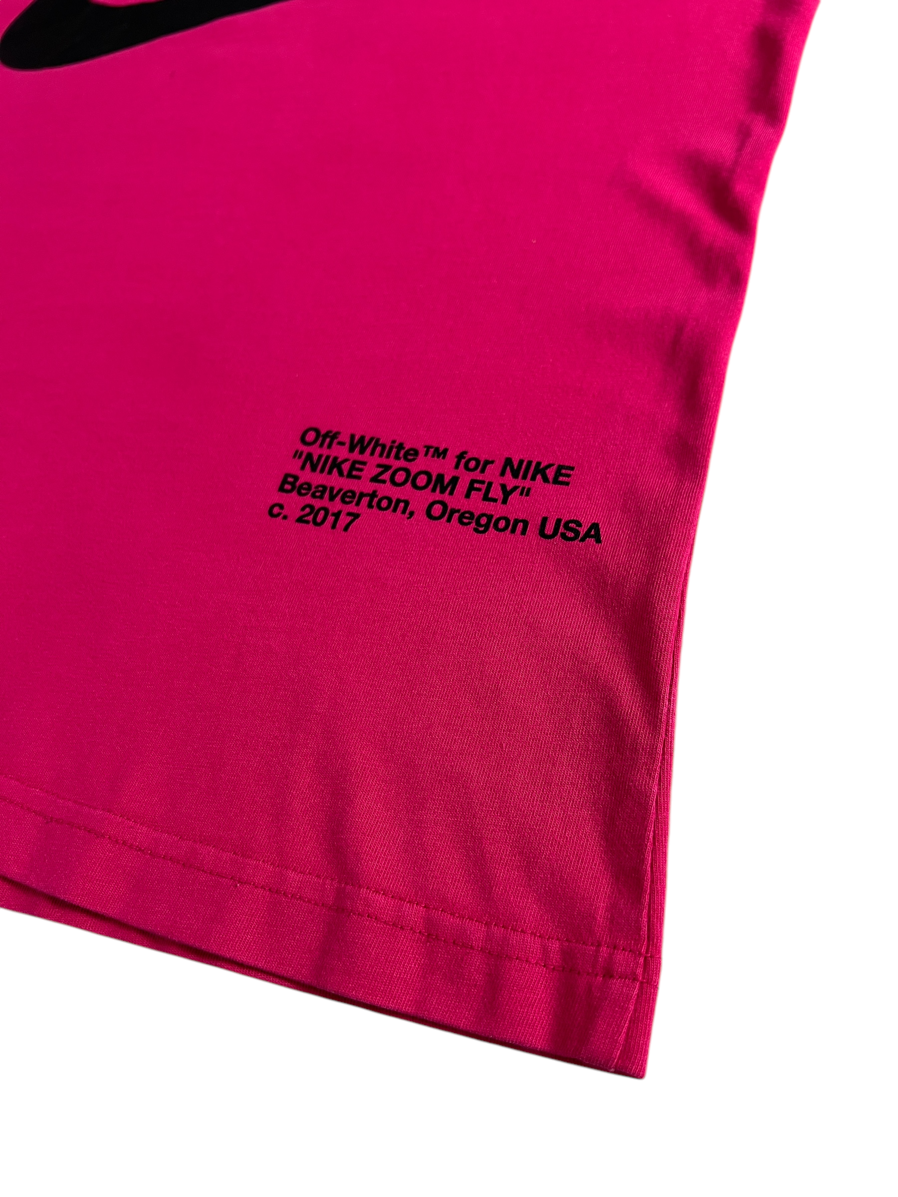 Veste Nike X Off White rose taille S - Détail
