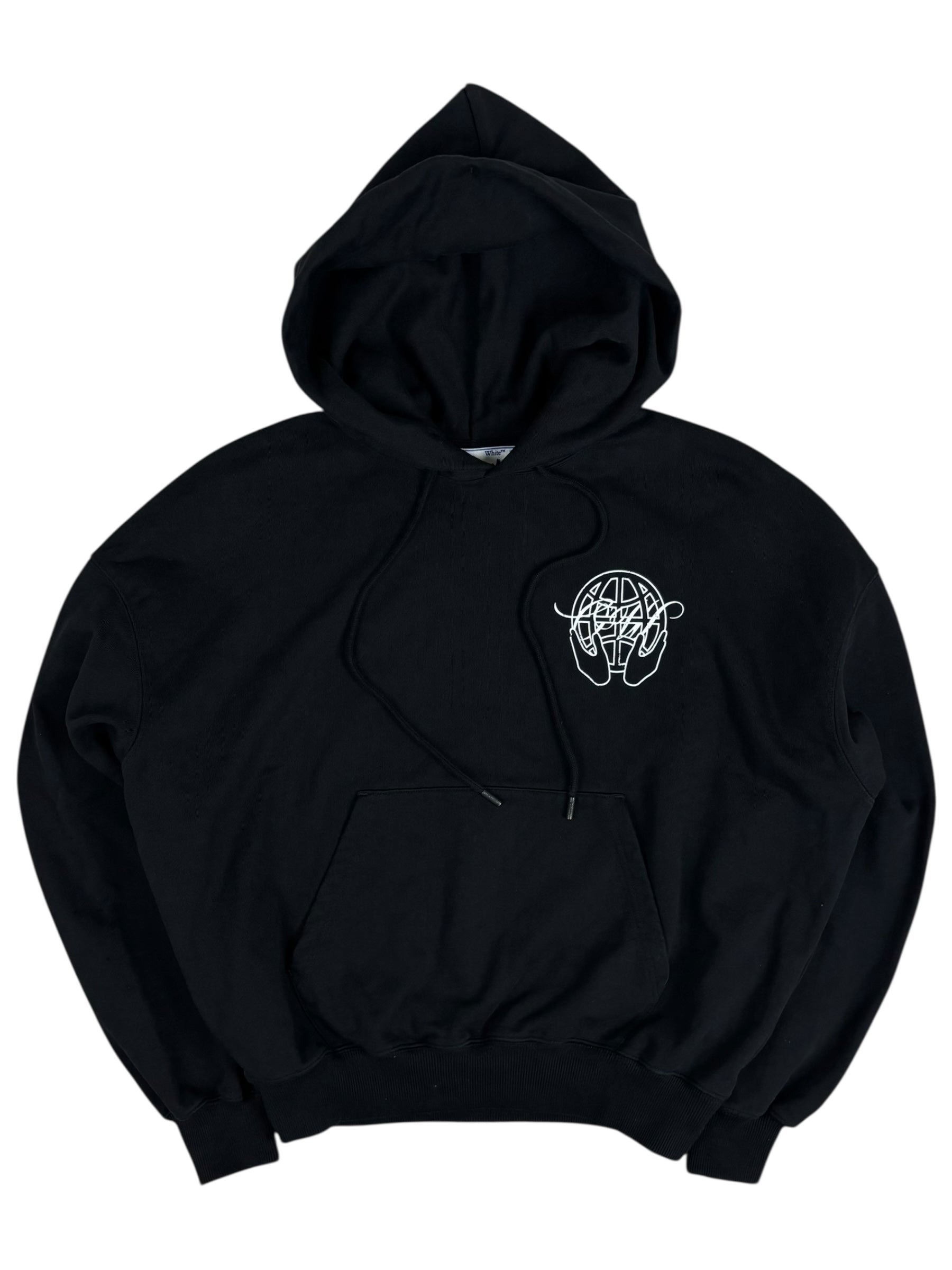 Hoodie Off White noir taille S - Vue de face