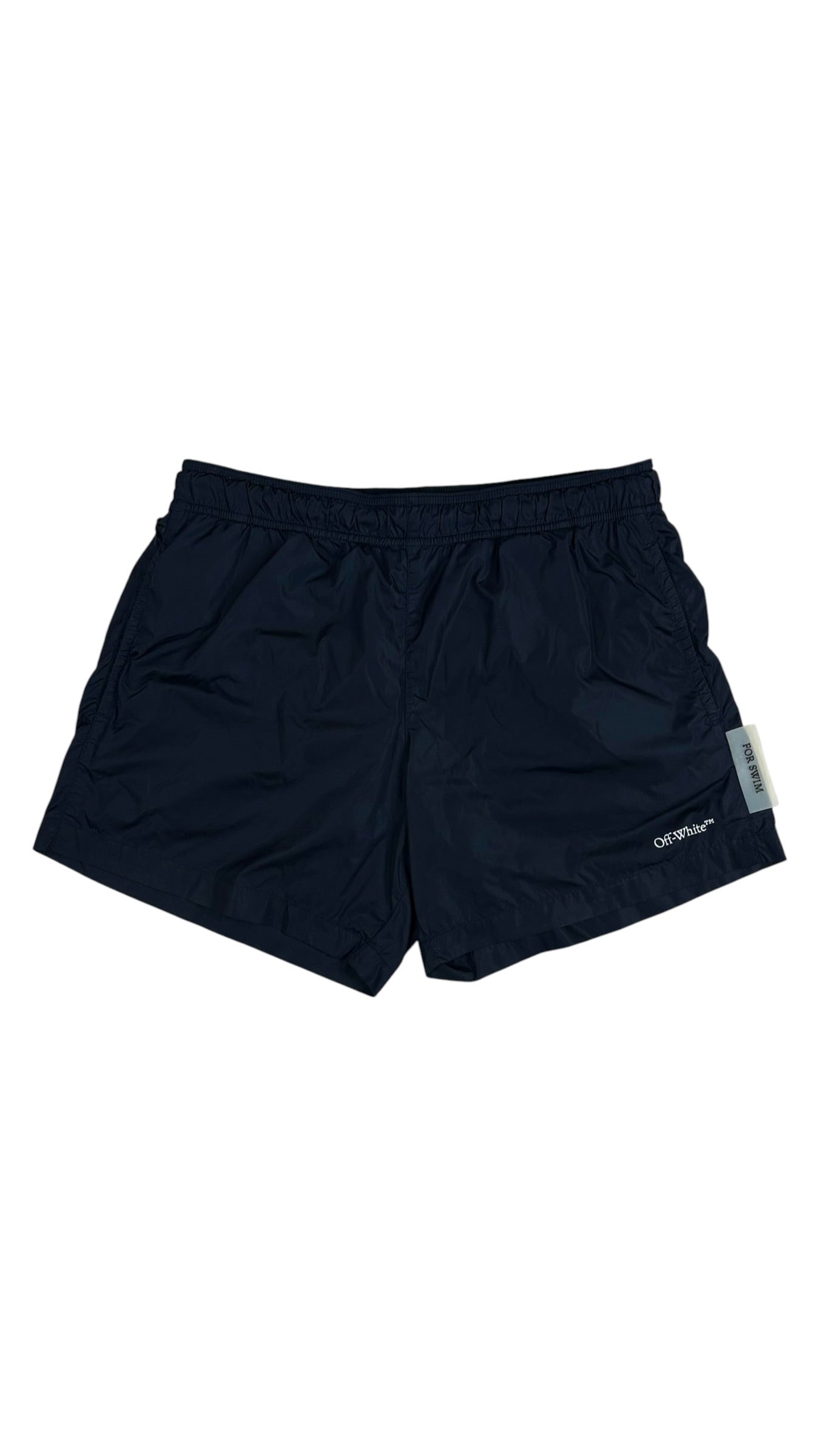 Short Off White marine taille M - Vue de face